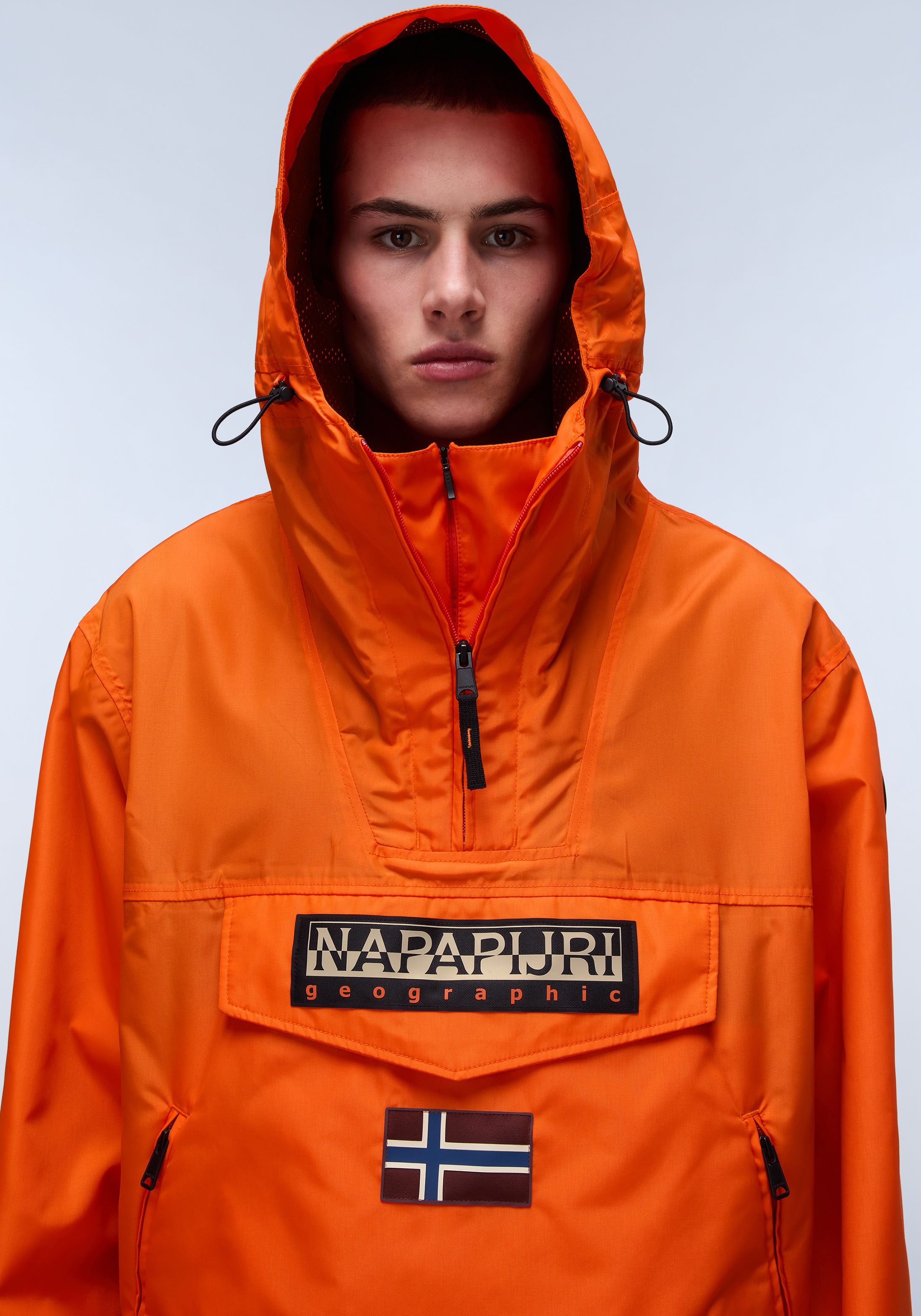 Napapijri Funktionsjacke »RAINFOREST NEXT SUM«, mit Kapuze, Mit Rundhalsausschnitt; mit Kapuze