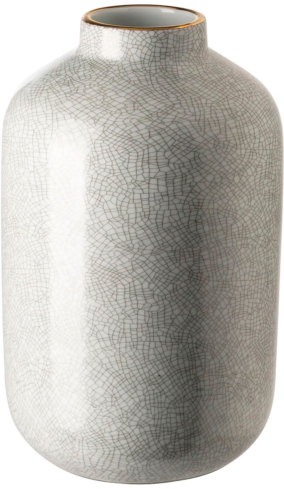 Fink Tischvase »ROY« Handarbeit, mit handbemaltem goldfarbenen Rand günstig online kaufen