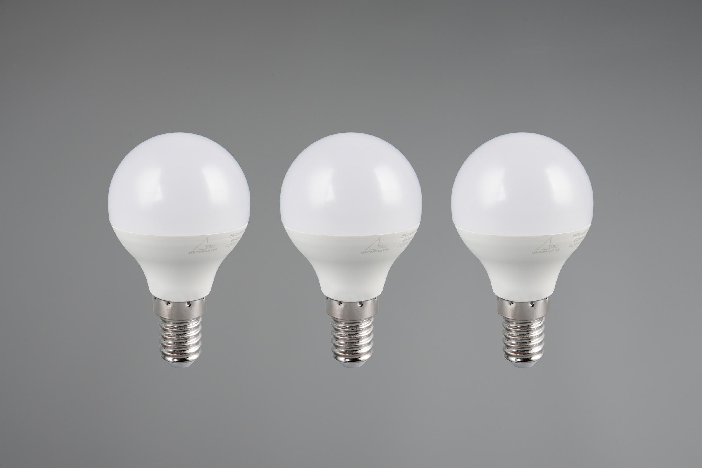 TRIO Leuchten LED-Leuchtmittel »Leuchtmittel Set E14«, E14, 3 St., Warmweiß, 3er Set Leuchtmittel E14 Fassung, Glühbirne E14 LED warmweiß