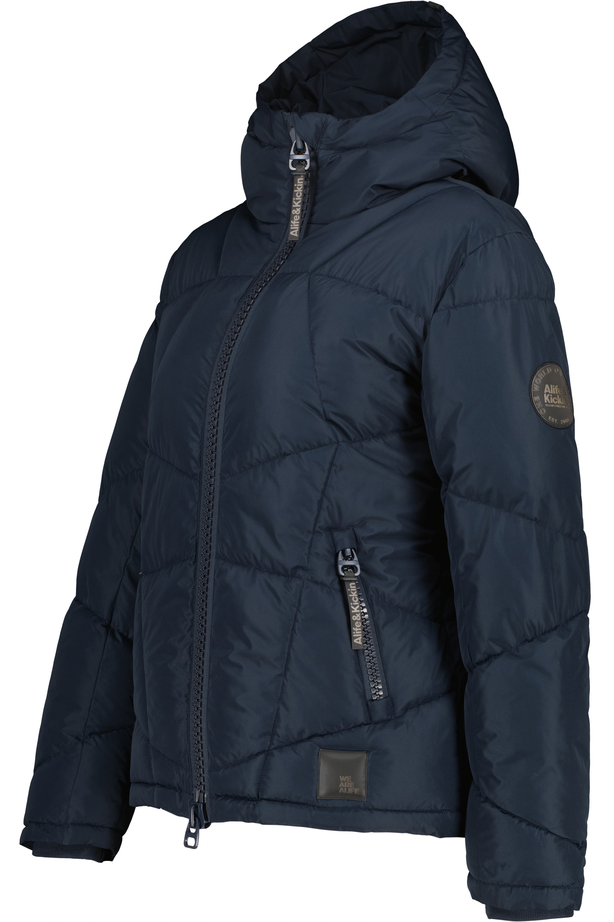 Alife & Kickin Winterjacke »Damen KasandraAK A« Kurze warme Jacke mit gefütterter Kapuze, in schmaler Passform