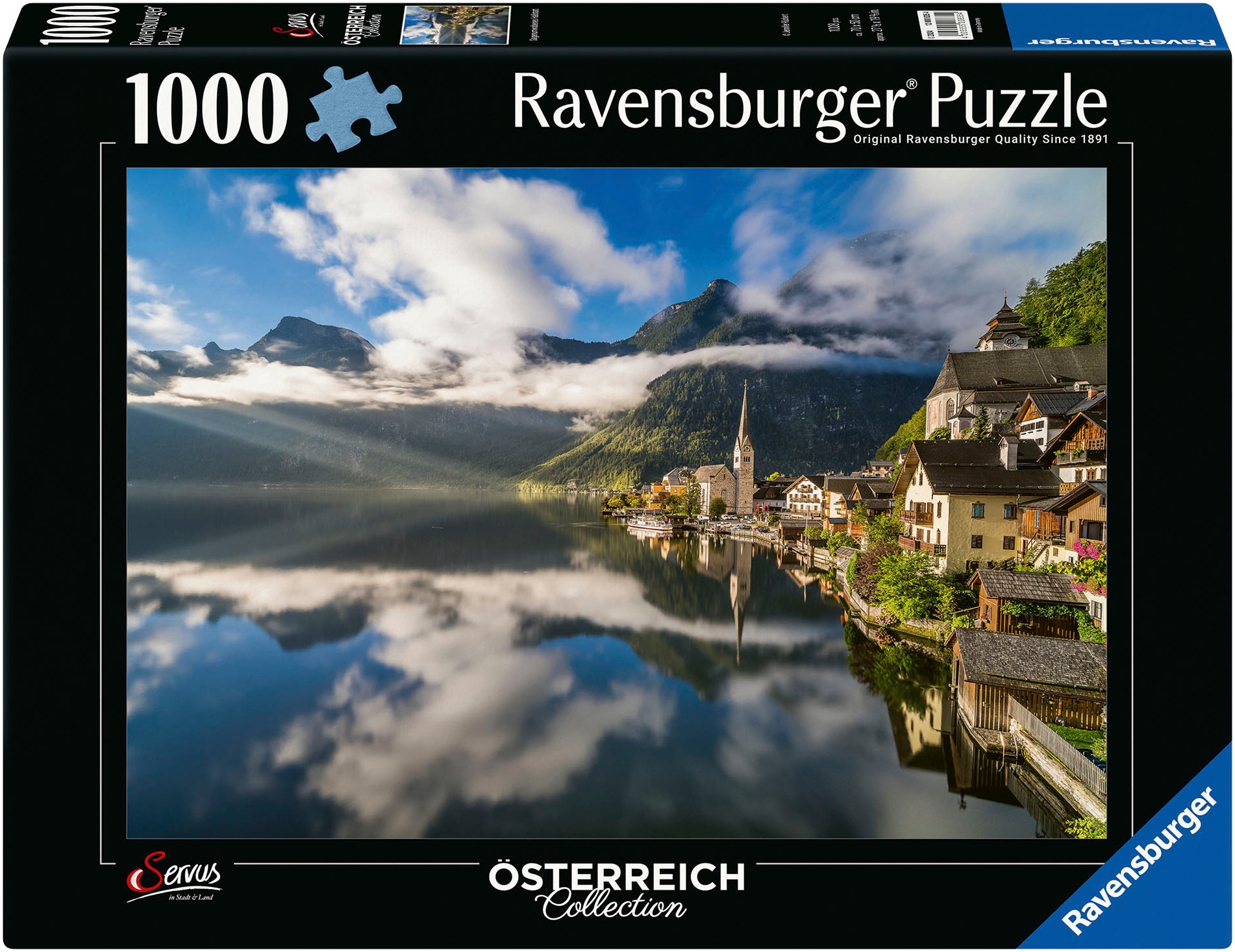 Ravensburger Puzzle »Österreich Collection, Sagenumwobenes Hallstatt«, Made in Germany
