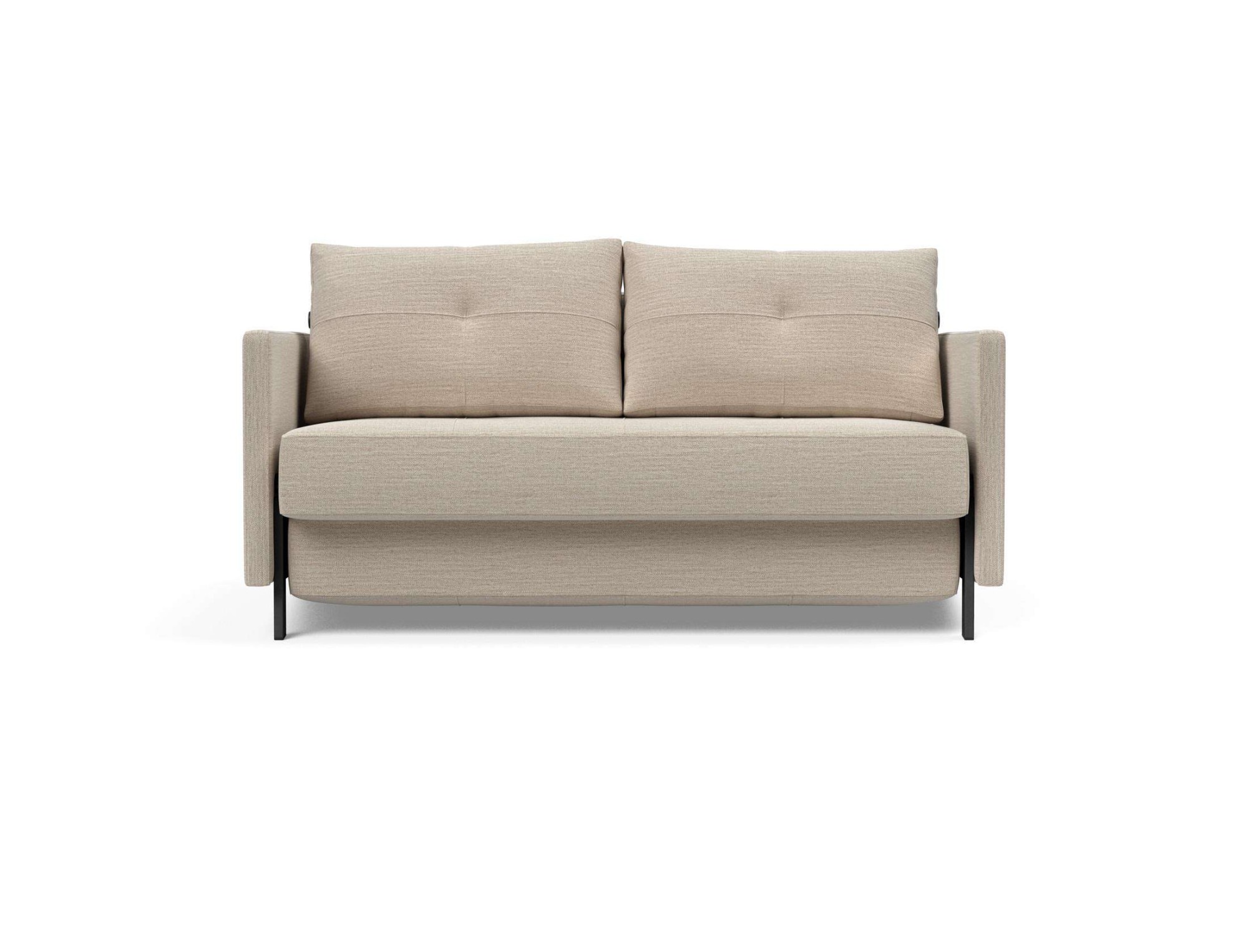 INNOVATION LIVING ™ Schlafsofa »Cubed Klappsofa, hochwertige Schlaffunktion, Design und extra Komfort«, Frontauszug, sehr platzsparend, abgewinkelt Sitzen, waagerecht liegen