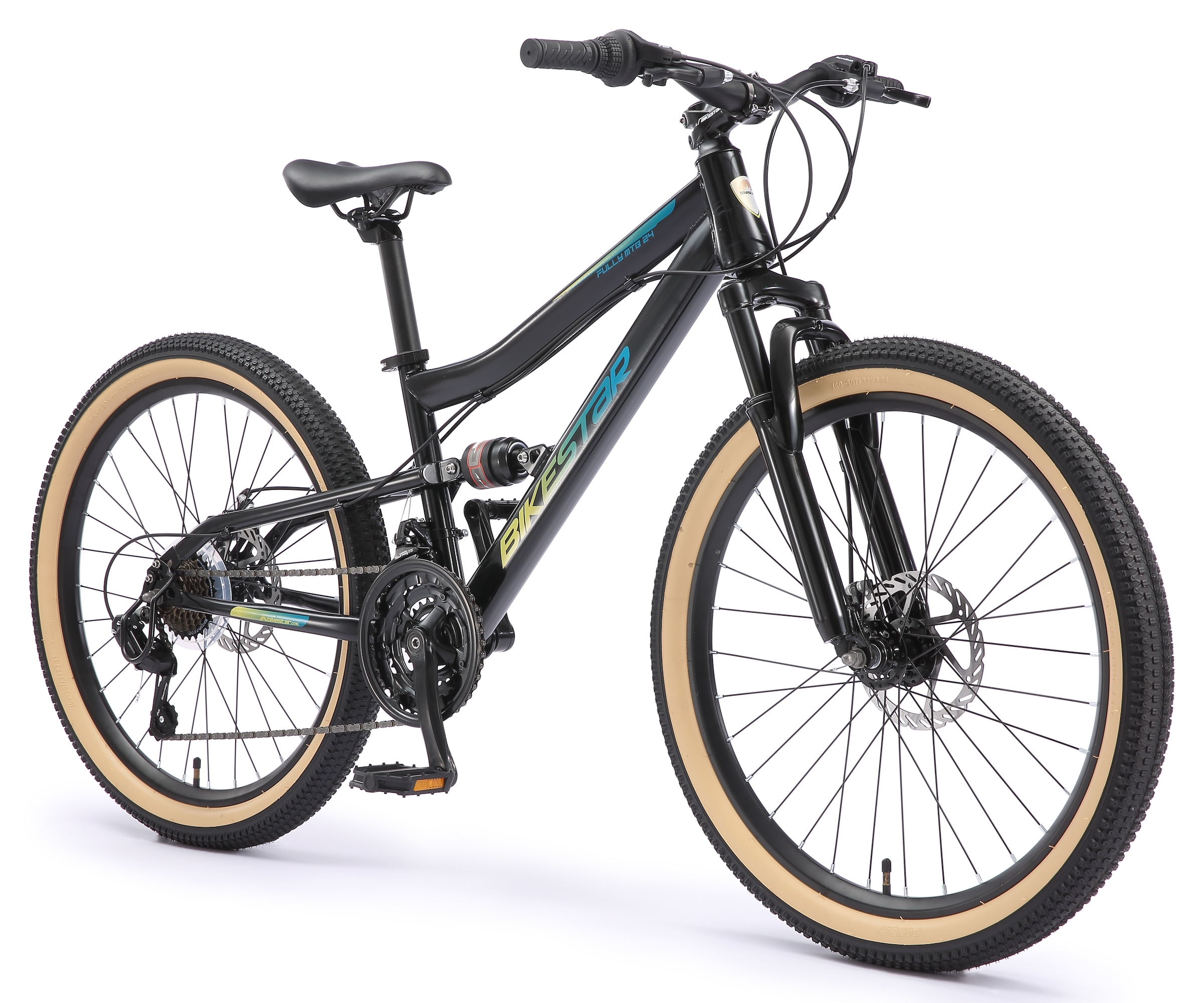 Bikestar Jugendfahrrad 21 Gang Shimano RD-TY21 Schaltwerk Kettenschaltung