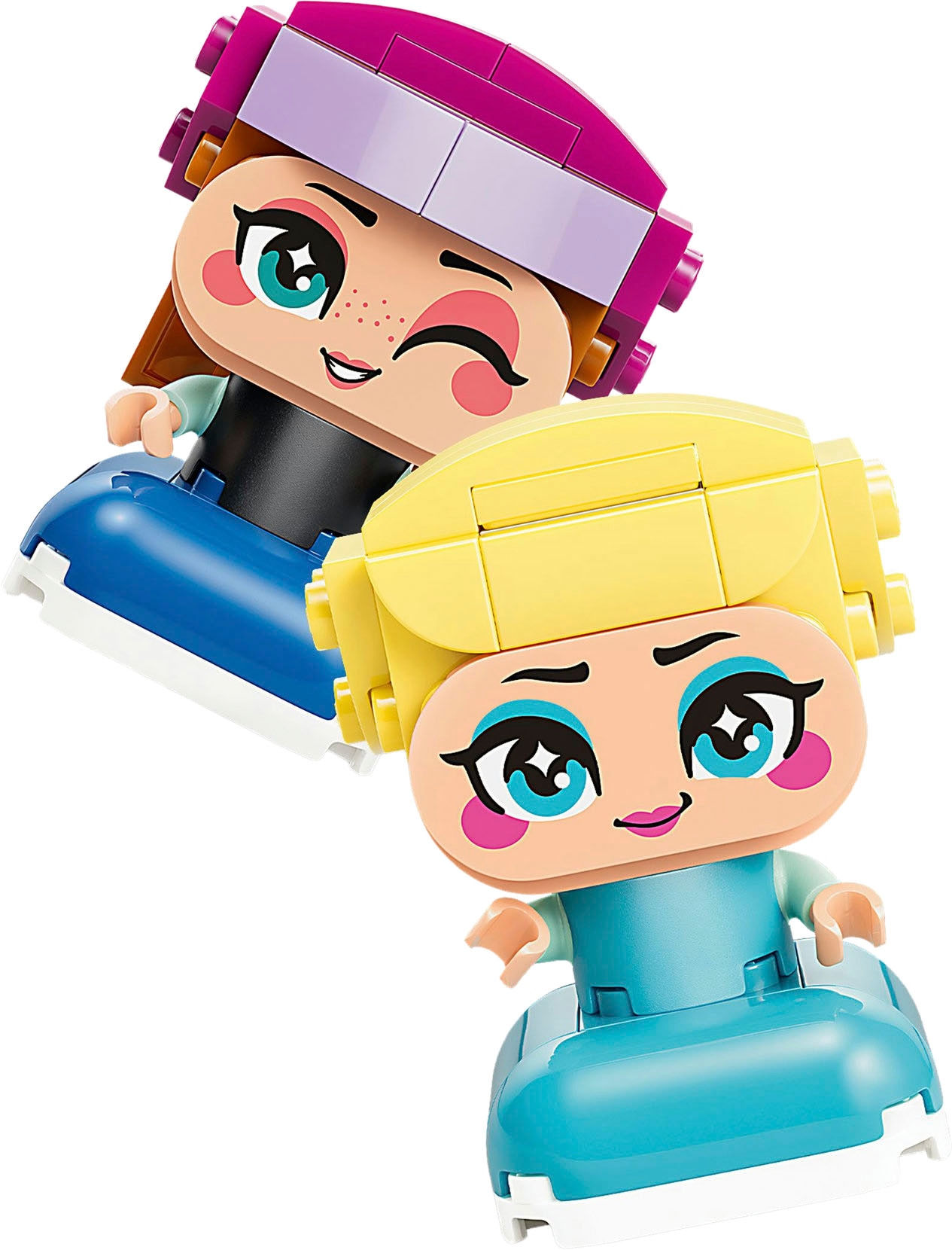 LEGO® Konstruktionsspielsteine »Die Mini-Prinzessinnen Anna und Elsa (43284), LEGO Disney Princess«