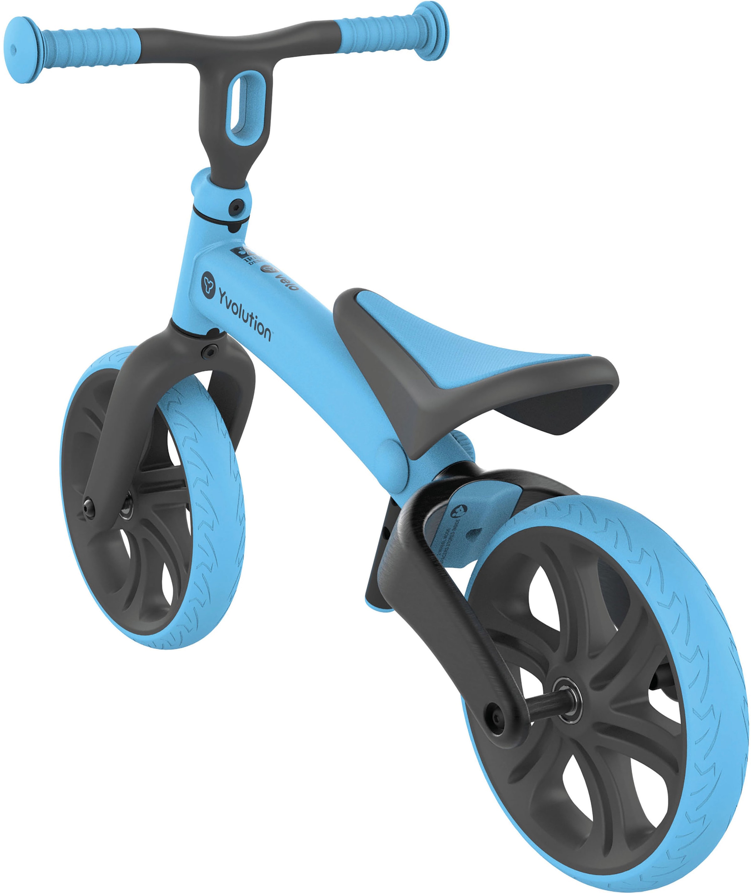 Yvolution Laufrad »Laufrad Junior, blau«
