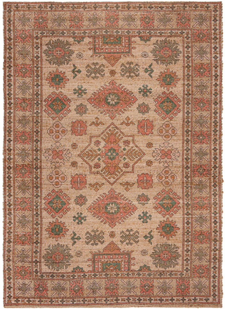FLAIR RUGS Teppich, rechteckig, 7 mm Höhe, Chenille-Jutemischung