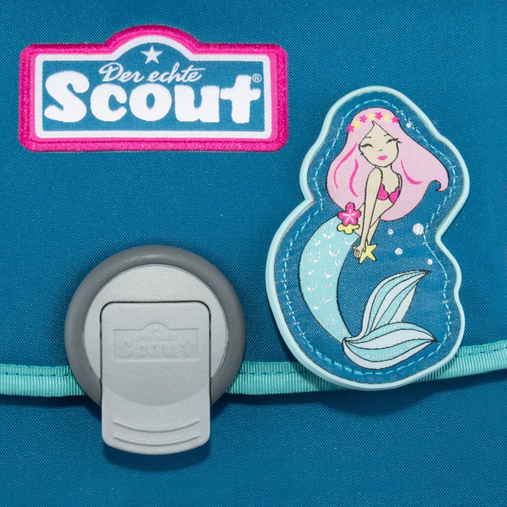 Scout Schulranzen »Sunny II, Mermaid«, Reflektoren