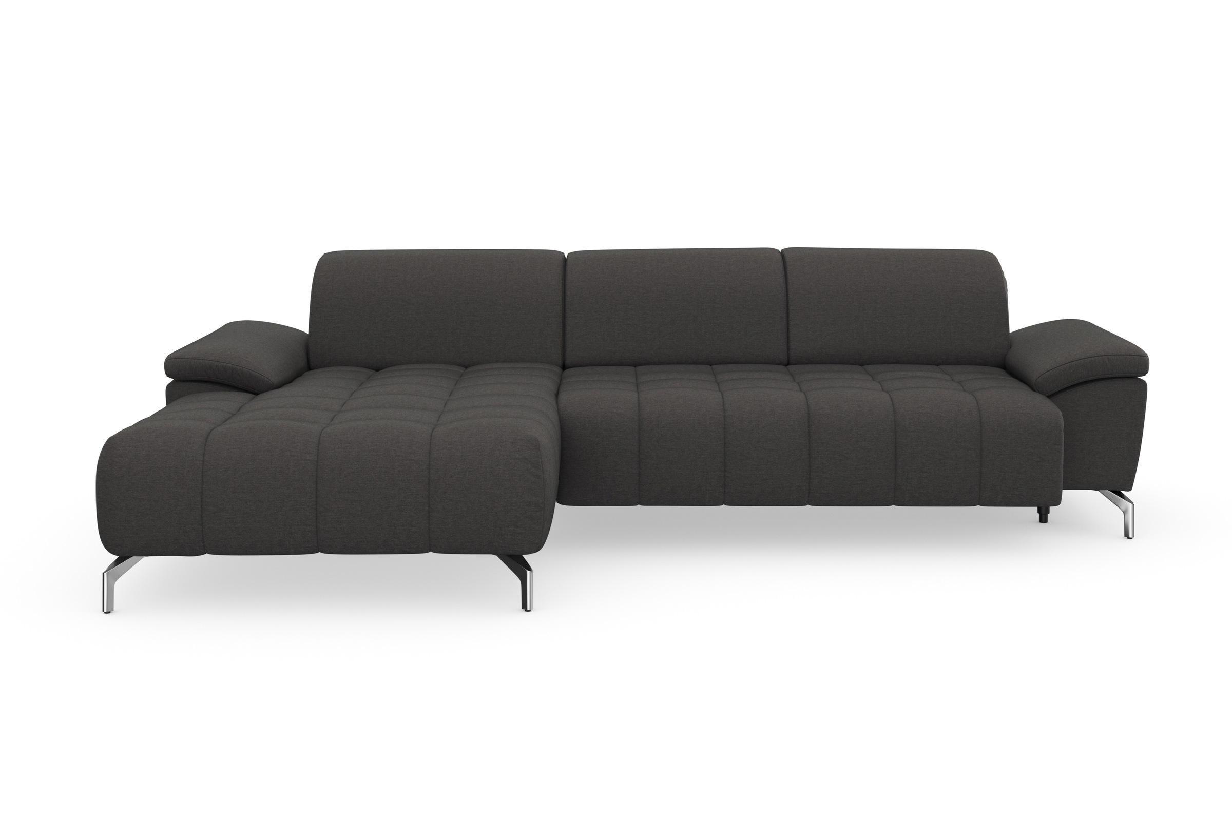 sit&more Ecksofa »Cool L-Form«, wahlweise mit Kopfteilverstellung und Vorzi günstig online kaufen