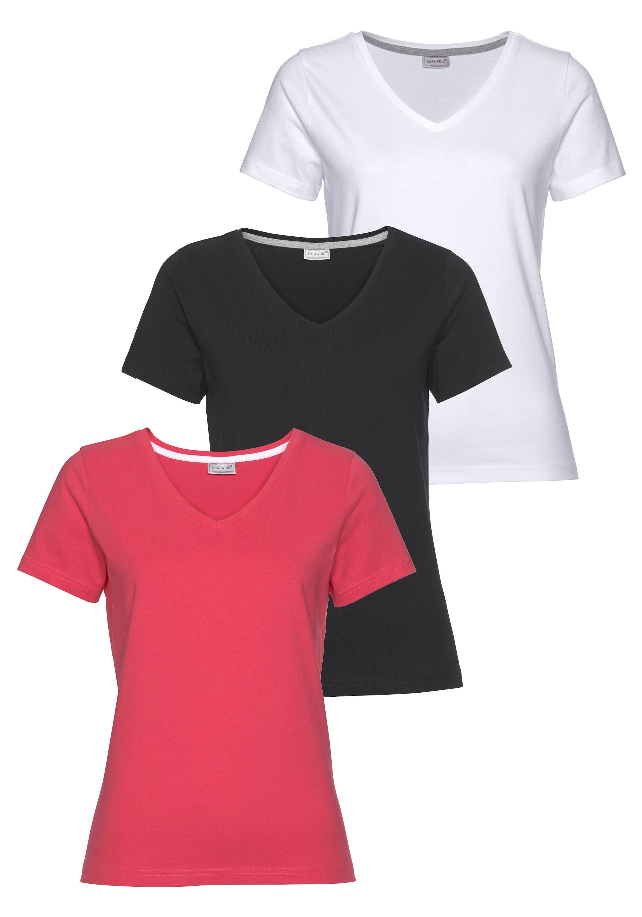 Eastwind T-Shirt, (Spar-Set, 3er-Pack) im Online-Shop kaufen