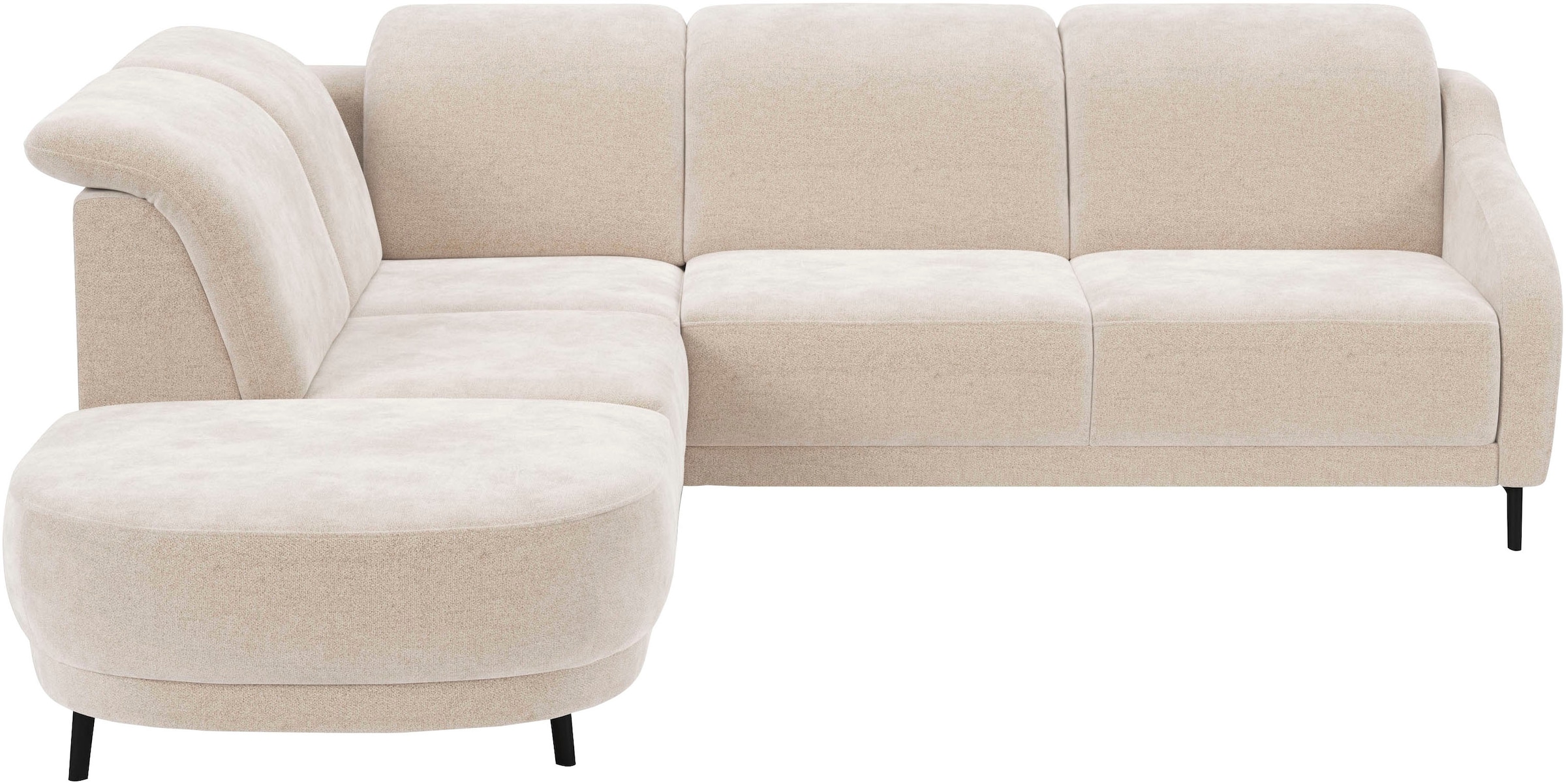 sit&more Ecksofa »Blues L-Form«, wahlweise mit Klapptisch und USB günstig online kaufen