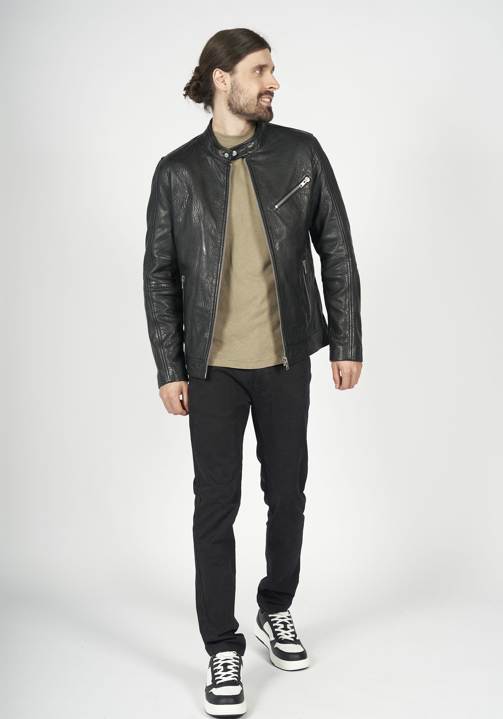 Freaky Nation Lederjacke »Hannes-FN SB«