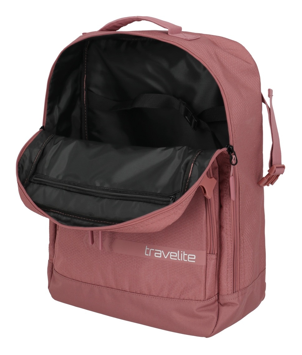 travelite Freizeitrucksack »KICK OFF Rucksack/Bordgepäck«, Reiserucksack Streetpack Kabinengepäck