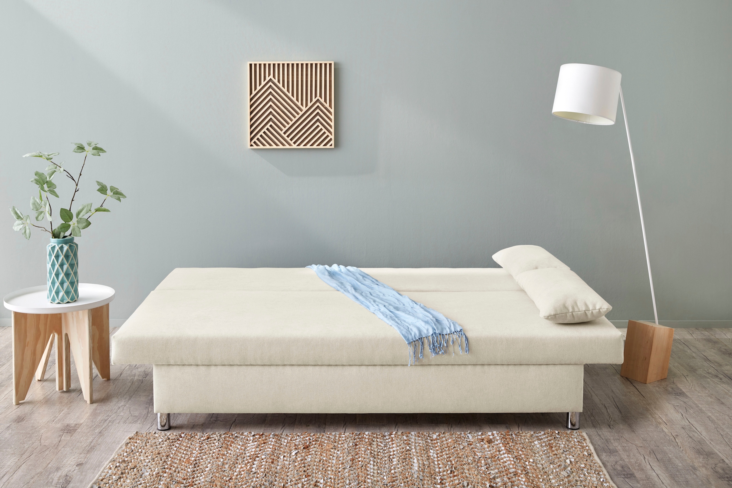 Jockenhöfer Gruppe Schlafsofa »B: 191 cm, Liegefl. 120x191 cm« mit Schlaffunktion & Bettkasten