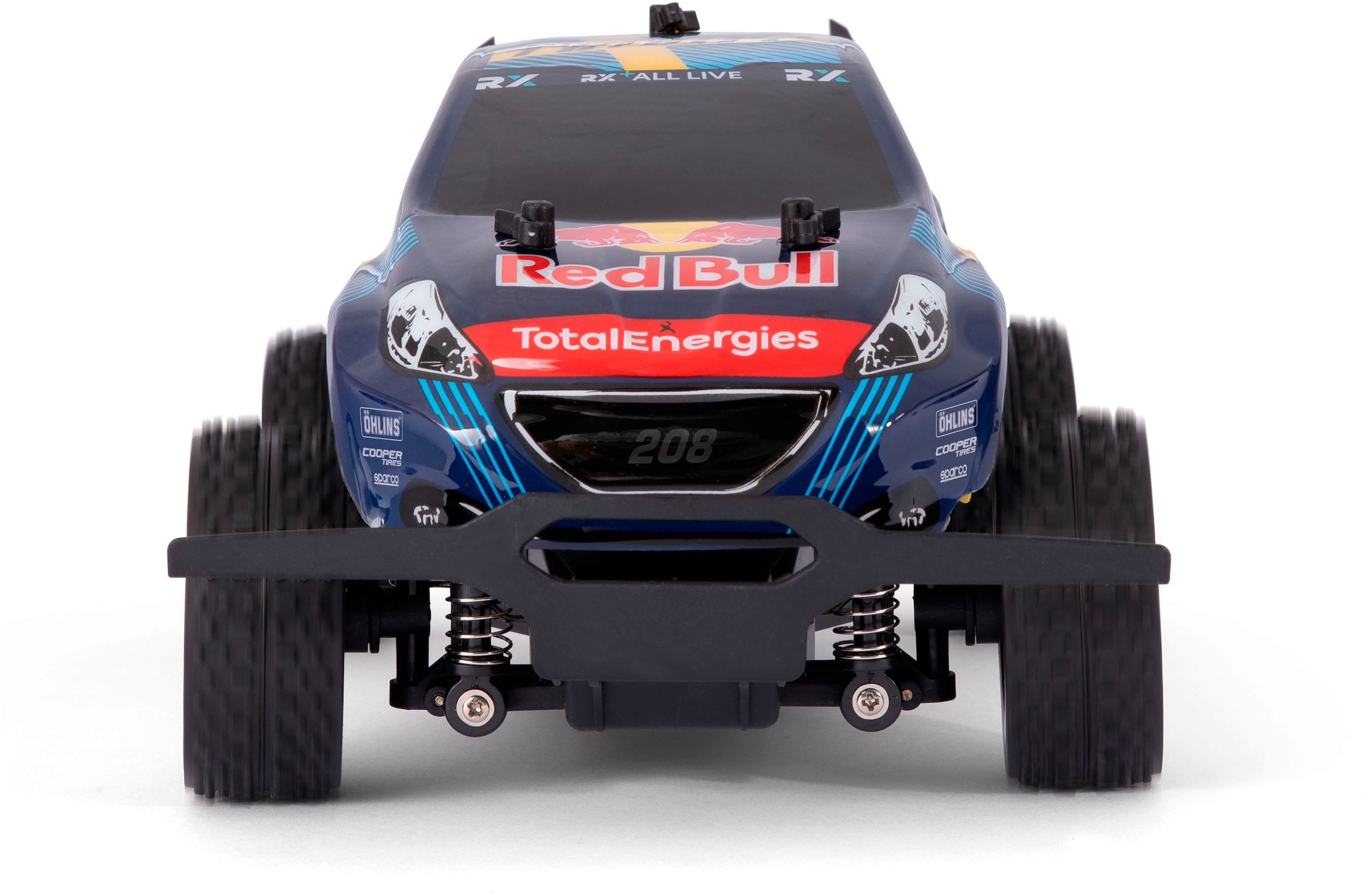 Carrera® RC-Auto »Carrera® RC, Red Bull Peugeot WRX 208«, Rallycross, Hansen D/P, 2,4 GHz