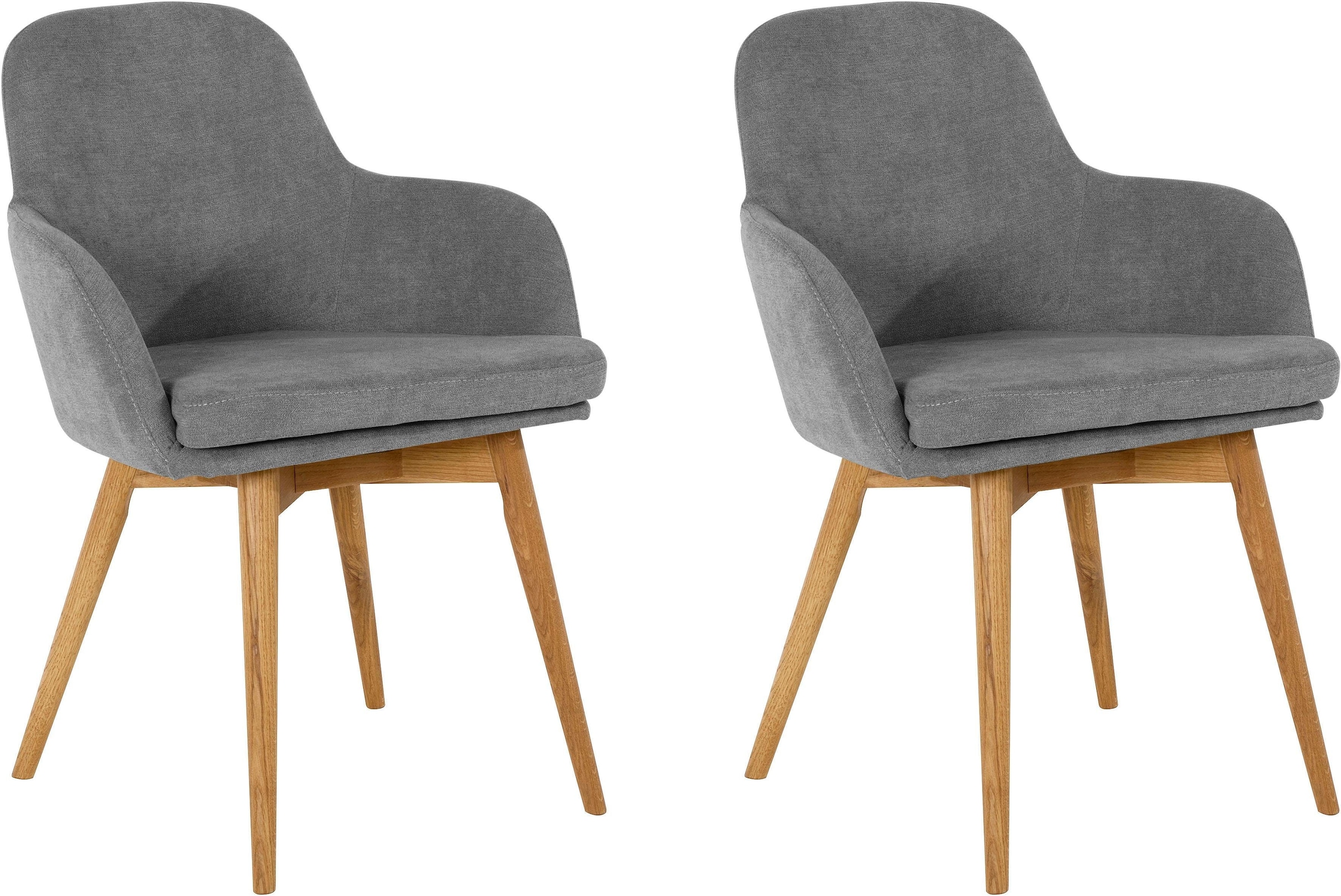 Home affaire Armlehnstuhl »Livry« (Set) 2 Stk.Polsterstuhl, Schalenstuhl günstig online kaufen