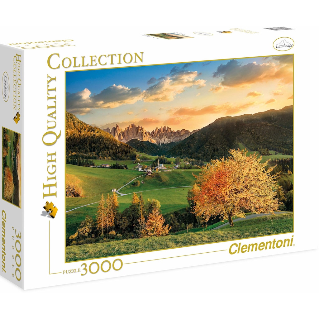 Clementoni® Puzzle »High Quality Collection, Die Alpen«