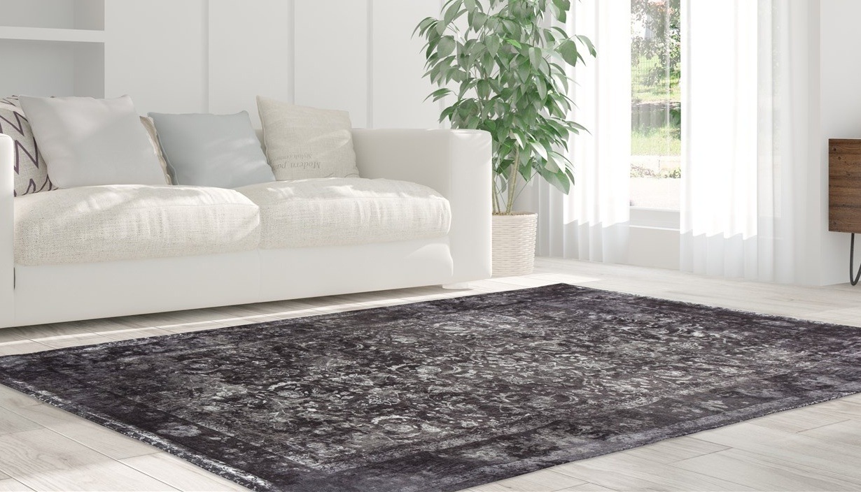 calo-deluxe Teppich »Layata 8035«, rechteckig, 9 mm Höhe, Kurzflor, Wohnzim günstig online kaufen