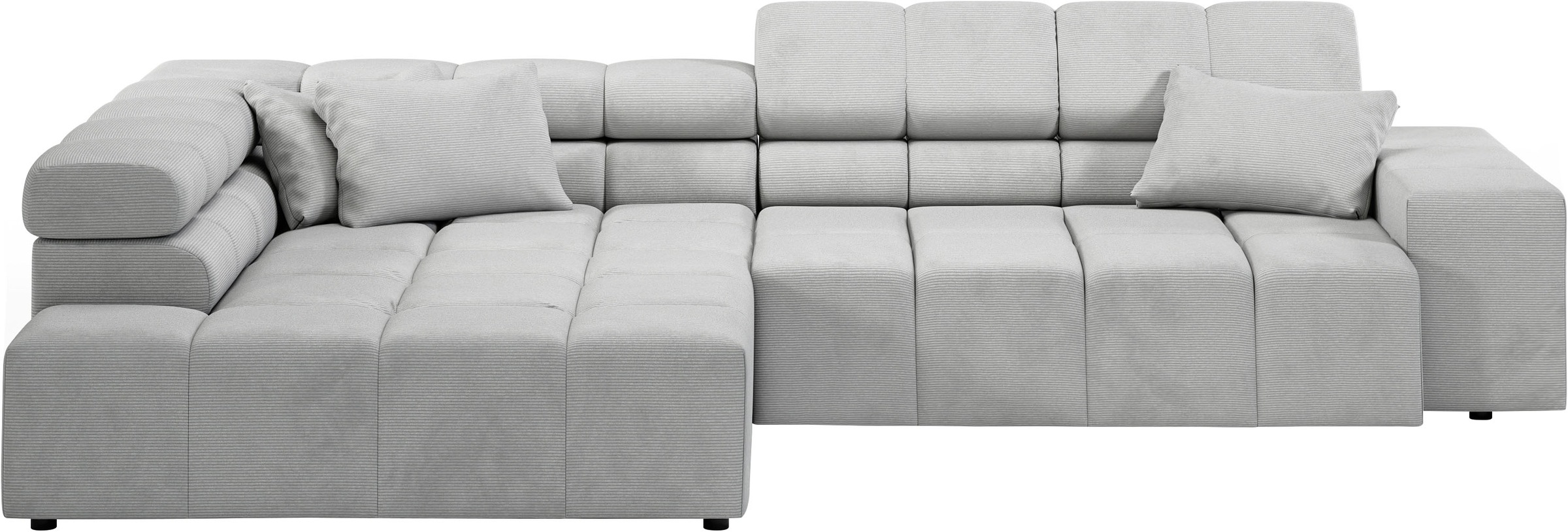 INOSIGN Ecksofa »Ancona incl. Kopfteilverstellung, Breite 319cm, L-Form«, w günstig online kaufen