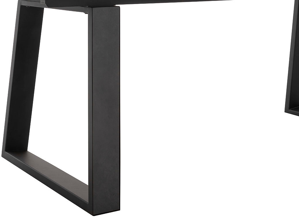 MCA furniture Esstisch »NARBONNE Kufentisch 200-300 cm«, (Einzelstück), Keramik,Metall,Stirnauszug,ausziehbar,Tischplatte 13 mm,10-12 Personen