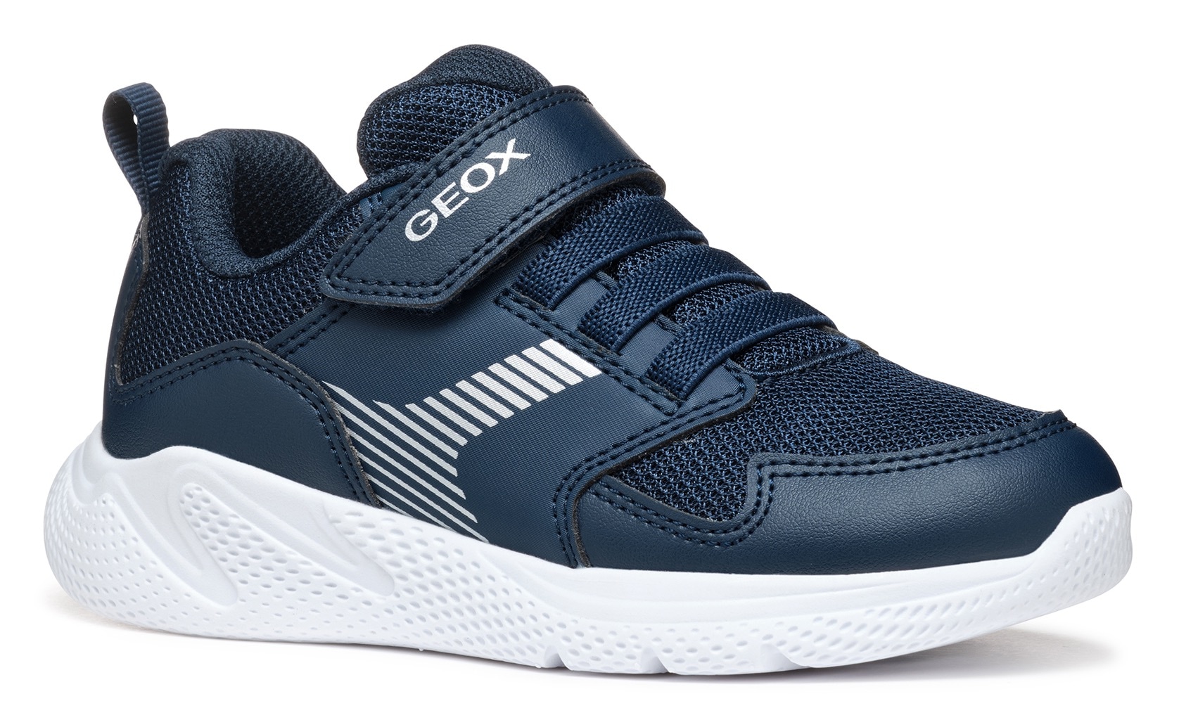 Geox Sneaker »J SPRINTYE BOY«  , Freizeitschuh, Klettschuh im Casual Look