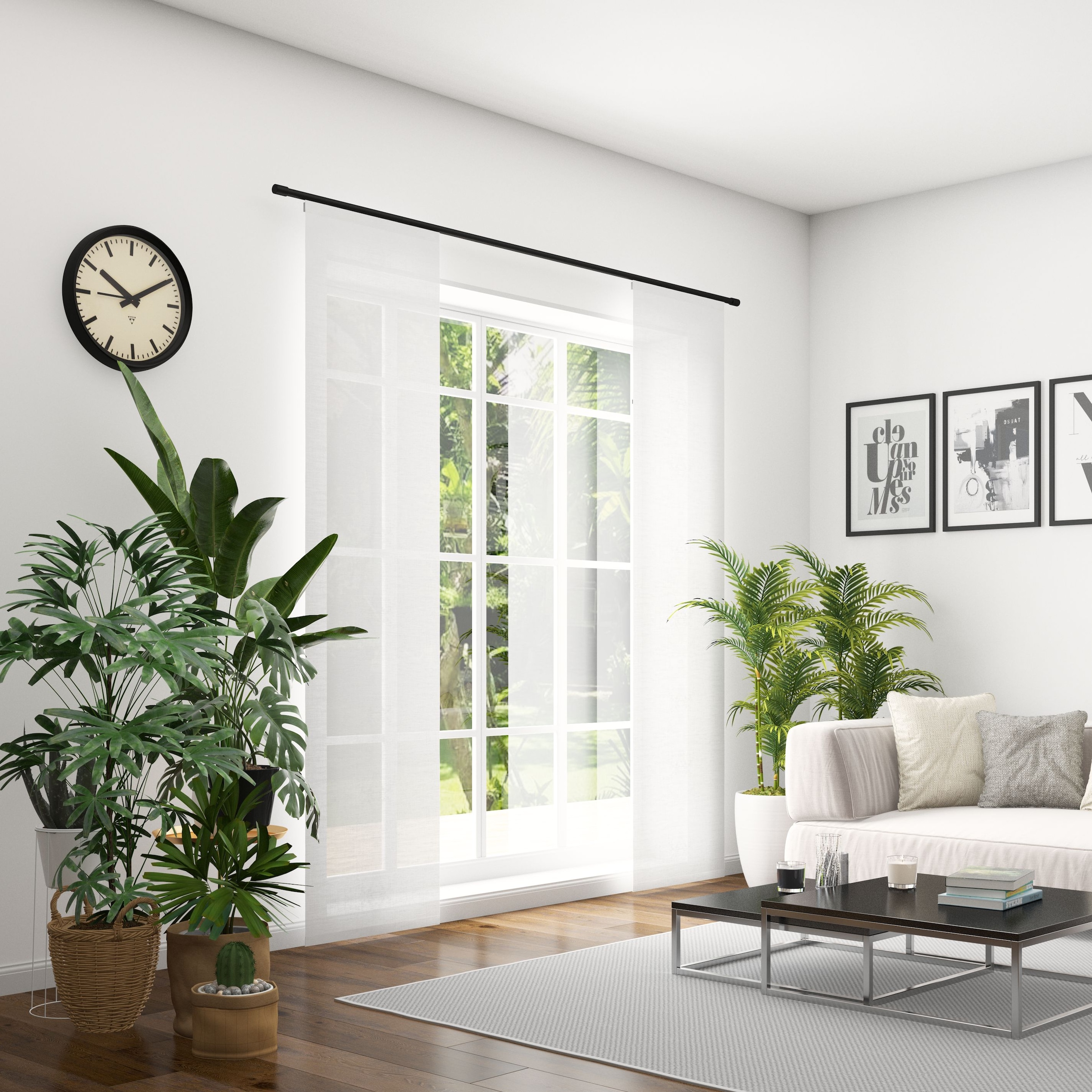 Neutex for you! Schiebegardine »Allure« Klettband 1 Stk. tlg. HxB: 245x60, günstig online kaufen