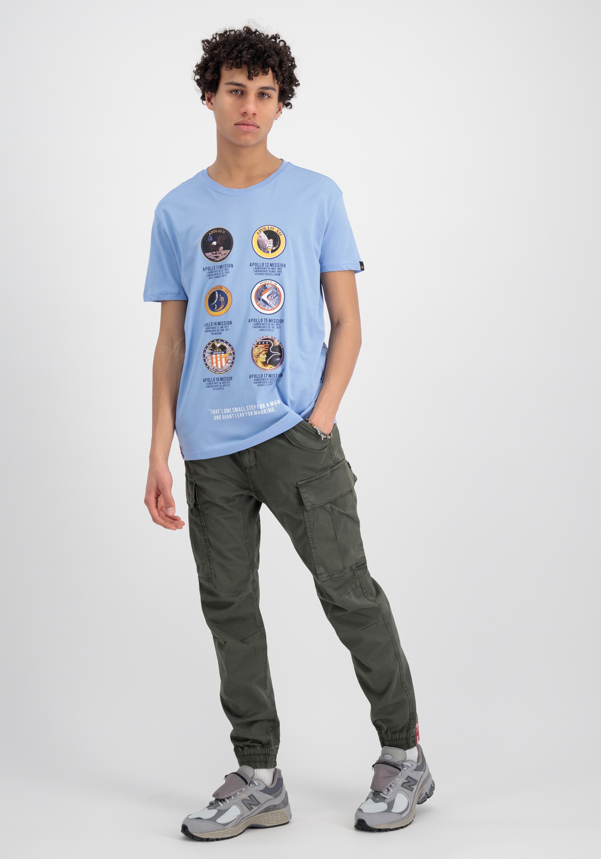- T-Shirt T-Shirts online Industries bei T- »Alpha Shirt« Mission Men Alpha Apollo Industries