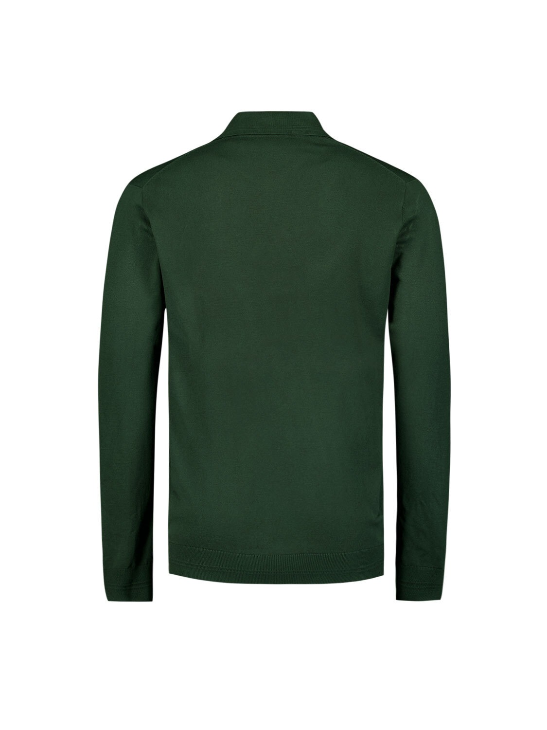 NO EXCESS Rundhalspullover »No Excess Polo-Pullover mit halbem Reißverschluss«