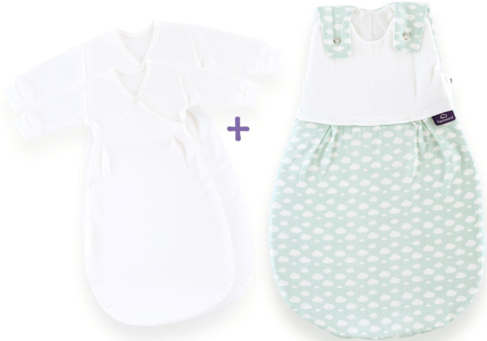 Träumeland Babyschlafsack »Set Wolke mint«, (Packung, 3 tlg., 3er-Pack) günstig online kaufen