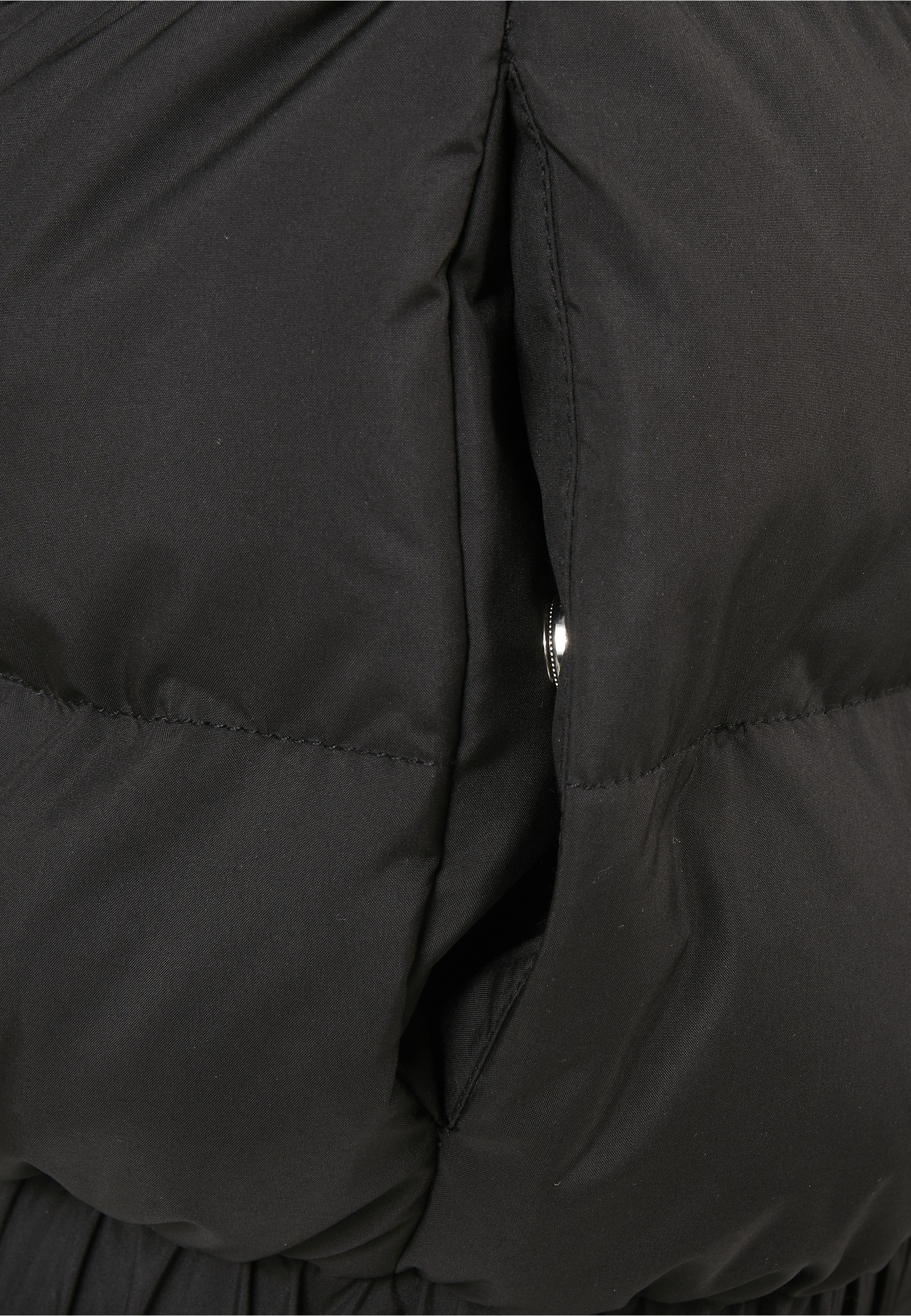 URBAN CLASSICS Winterjacke »Urban Classics Damen Girls Hooded Puffer Jacket« 1 Stk. tlg. mit Kapuze