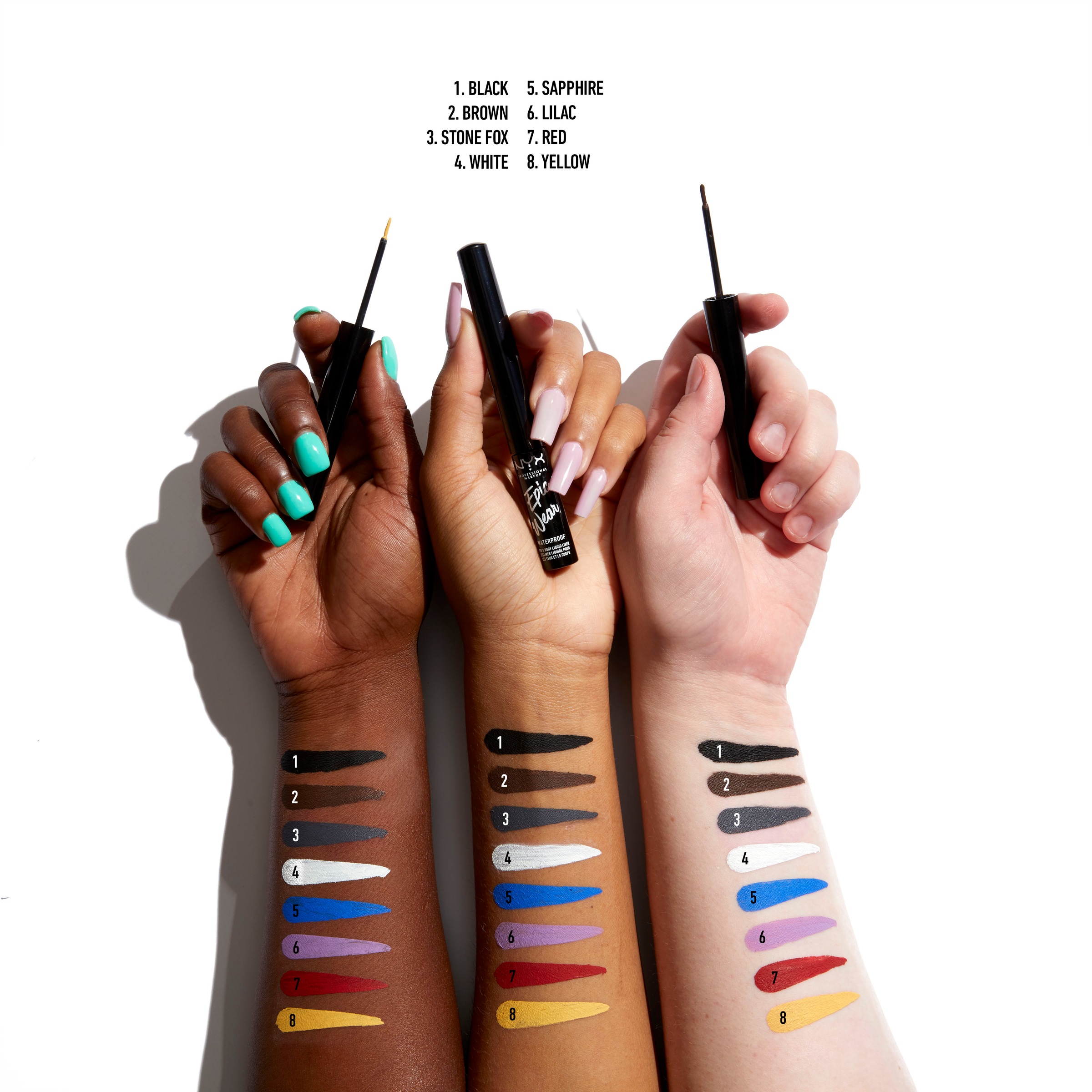 NYX Eyeliner »Professional Makeup Epic Wear Liquid Liner«, Waterproof