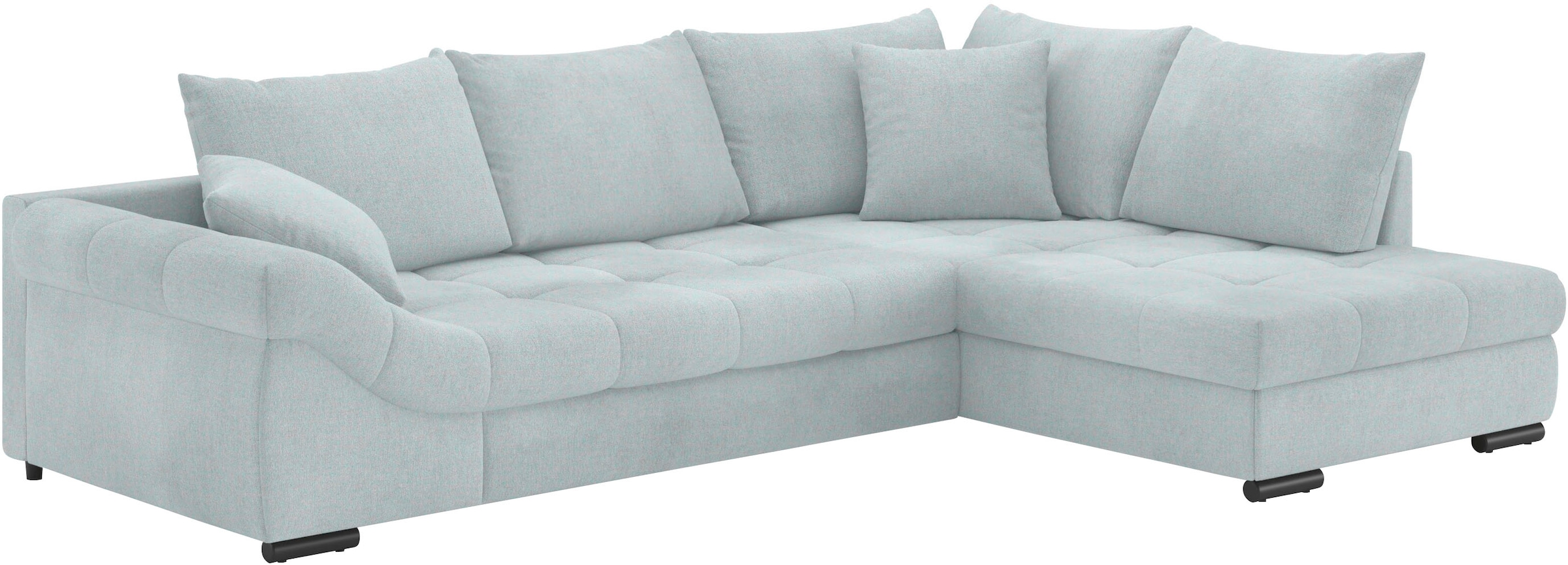 INOSIGN Ecksofa "Allegro DuraFlex, L-Form", Hochschläfer-Bettauszug, Kaltsc günstig online kaufen