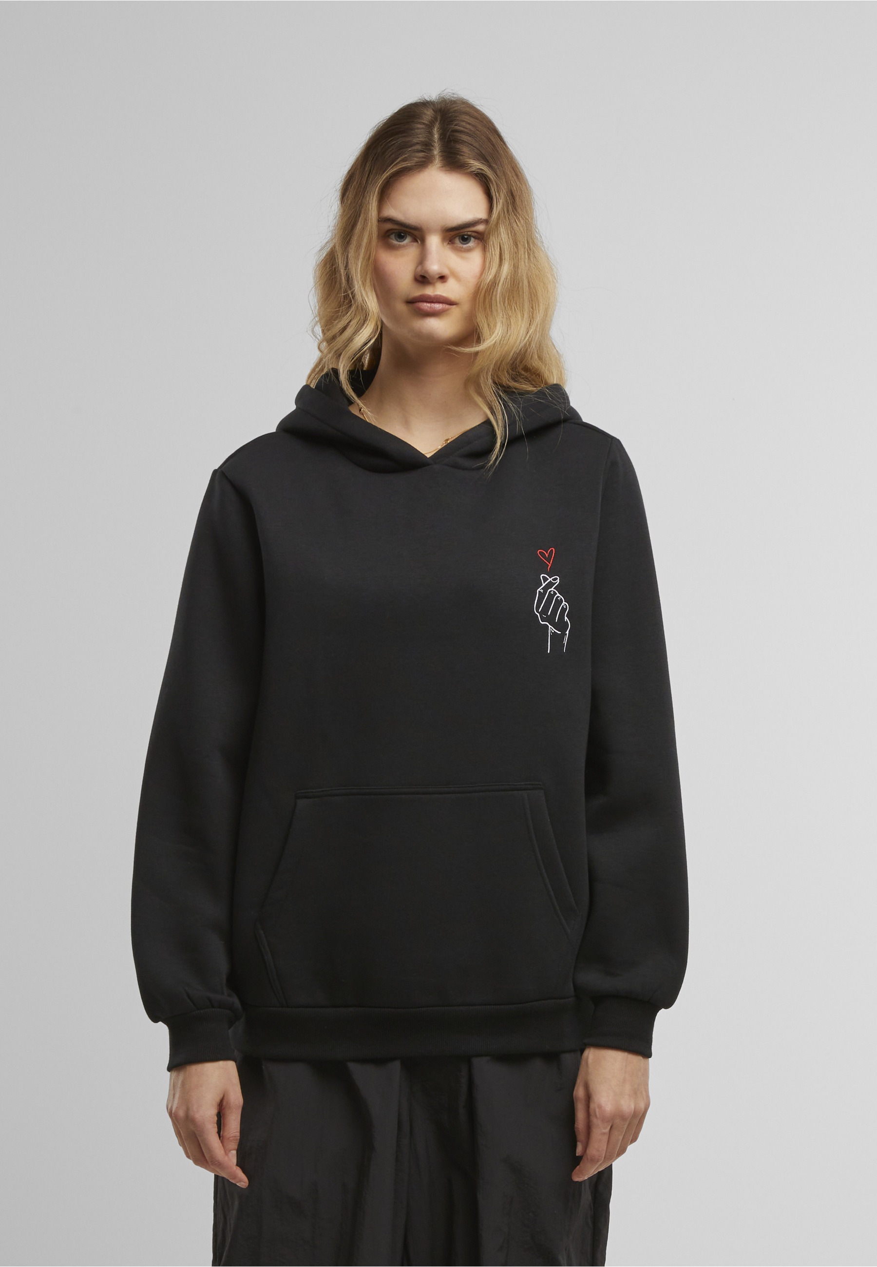 Miss Tee Kapuzensweatshirt »Miss Tee K Heart EMB Fluffy Hoody«
