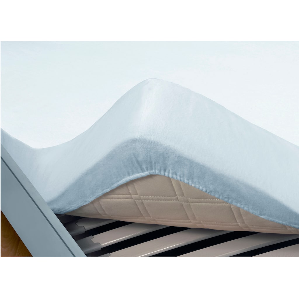 SETEX Matratzenschoner »Sommer-Winter AIR Spannbetttuch«, (1 St.), Kochfest bis 95 Grad – mit Jerseyrand und Gummizug, passend für bis zu 30 cm hohe Matratzen