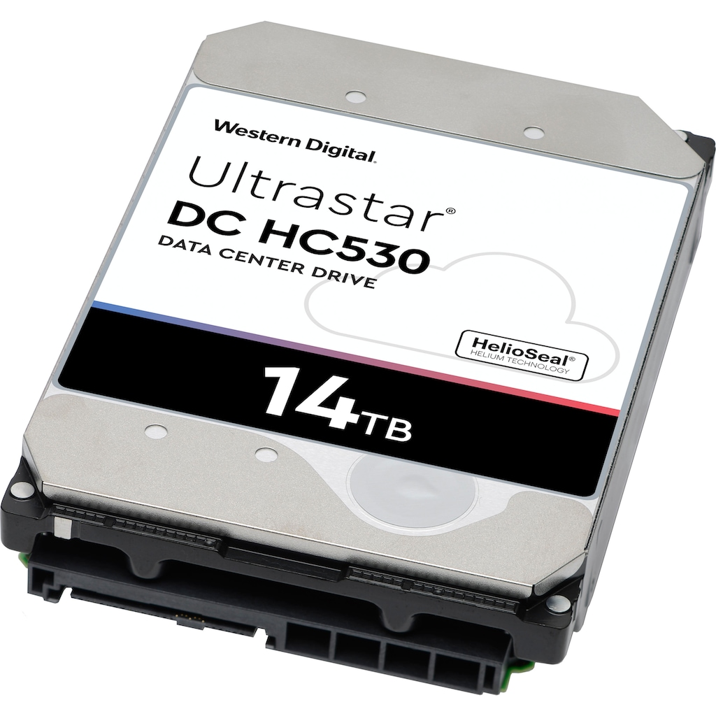 Western Digital HDD-Festplatte »Ultrastar DC HC530, 512e Format, SE«, 3,5 Zoll, Anschluss SATA III, Bulk