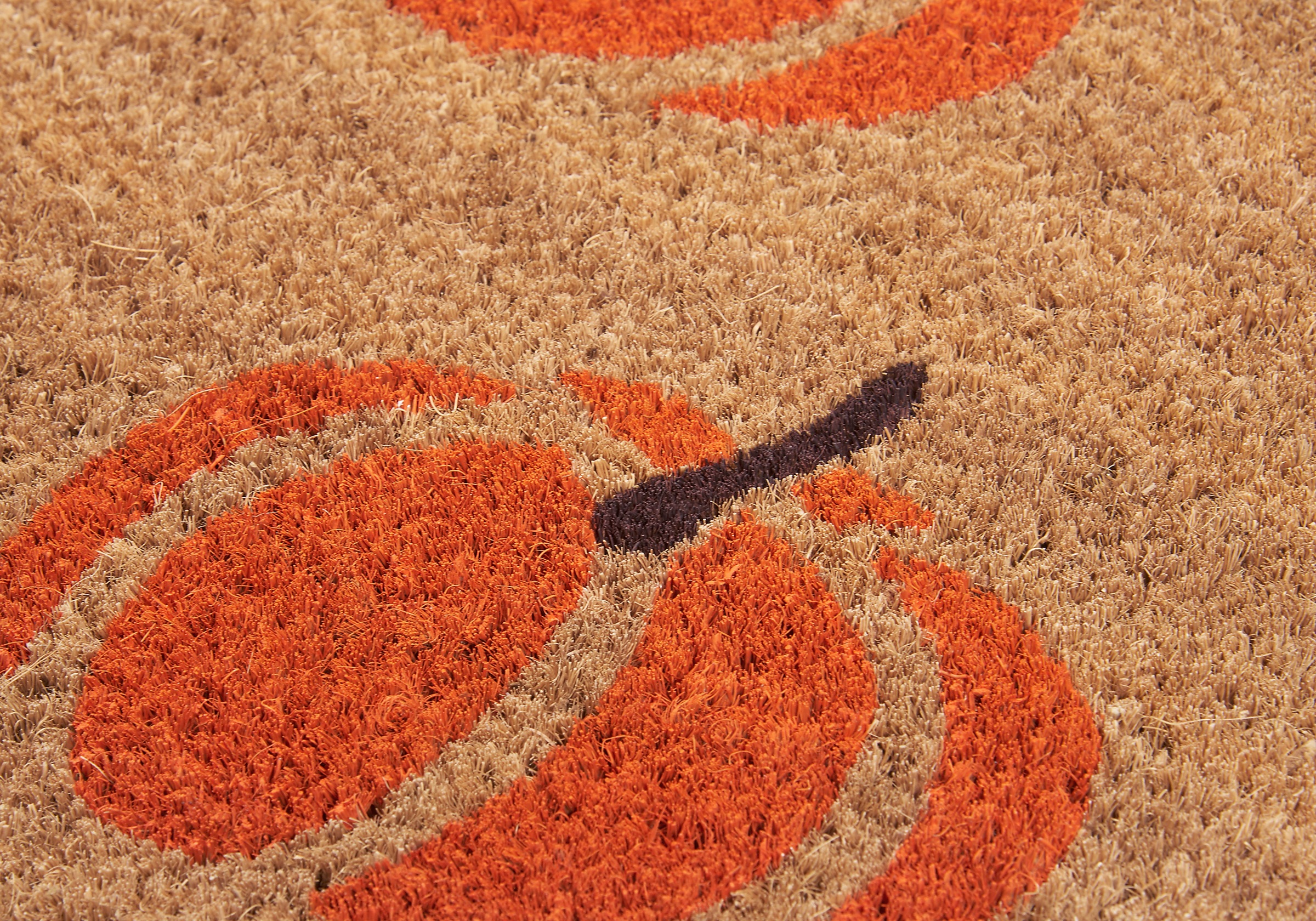HANSE Home Fußmatte »Mix Mats Kokos Pumpkins, Türmatte«, rechteckig, 15 mm Höhe, Kokos, Schmutzfangmatte, Outdoor, Rutschfest, Innen, Kokosmatte, Flur