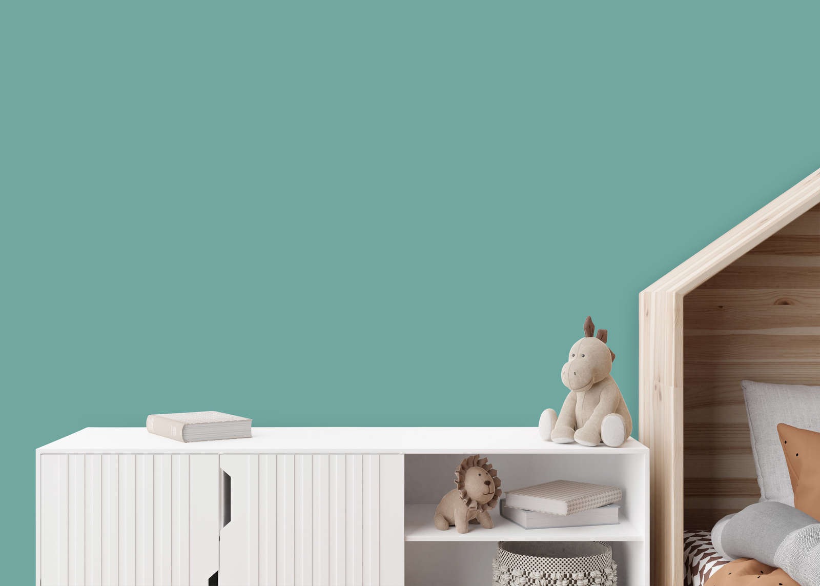 A.S. Création Wand- und Deckenfarbe »Seidenmatt Innenfarbe THE COLOR KITCHEN« für Wohnzimmer Schlafzimmer Flur Küche, versch. Grüntöne