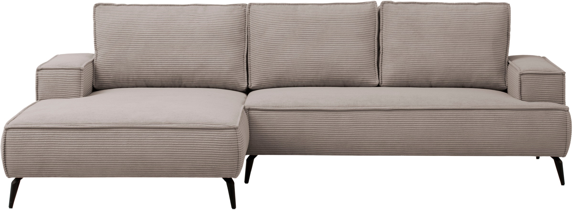 andas Sitzgruppe »TVINNU, Polsterecke L-Form, Schlaffunktion, mit Hocker«, (Set, 2 tlg.), stellbar zum Schlafsofa (Krokodilverbinder)