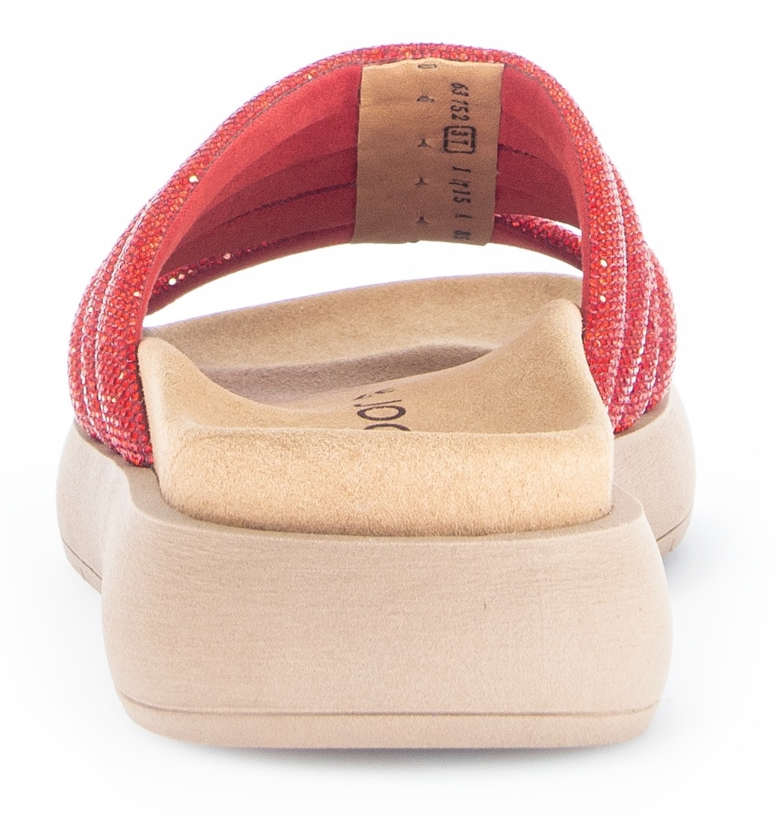 Gabor Pantolette, Plateau, Sommerschuh, Schlappen mit Best Fitting-Ausstattung