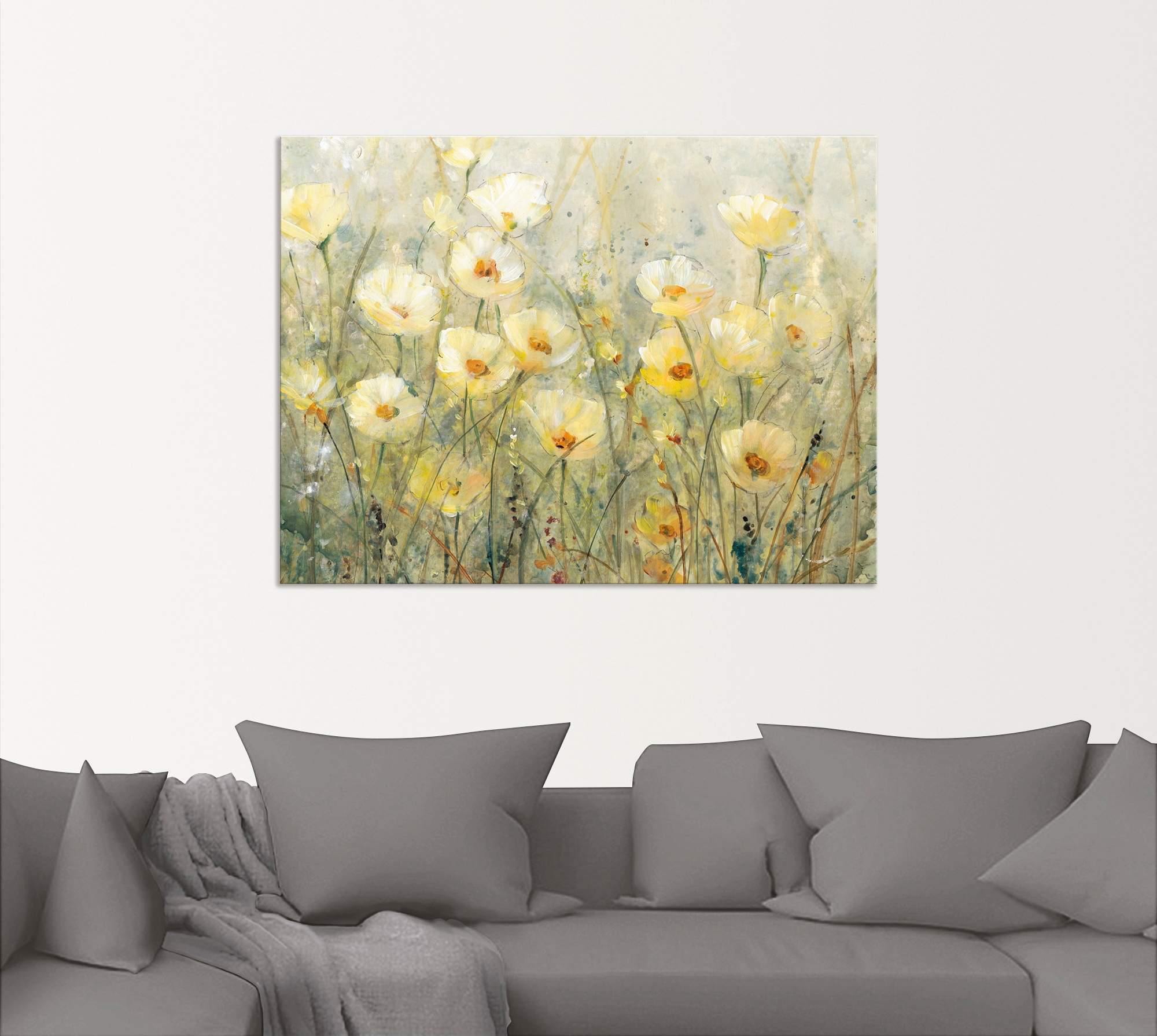 Artland Wandbild »Sommer in voller Blüte I«, Blumenwiese, (1 St.), als Alubild, Outdoorbild, Leinwandbild, Poster, Wandaufkleber