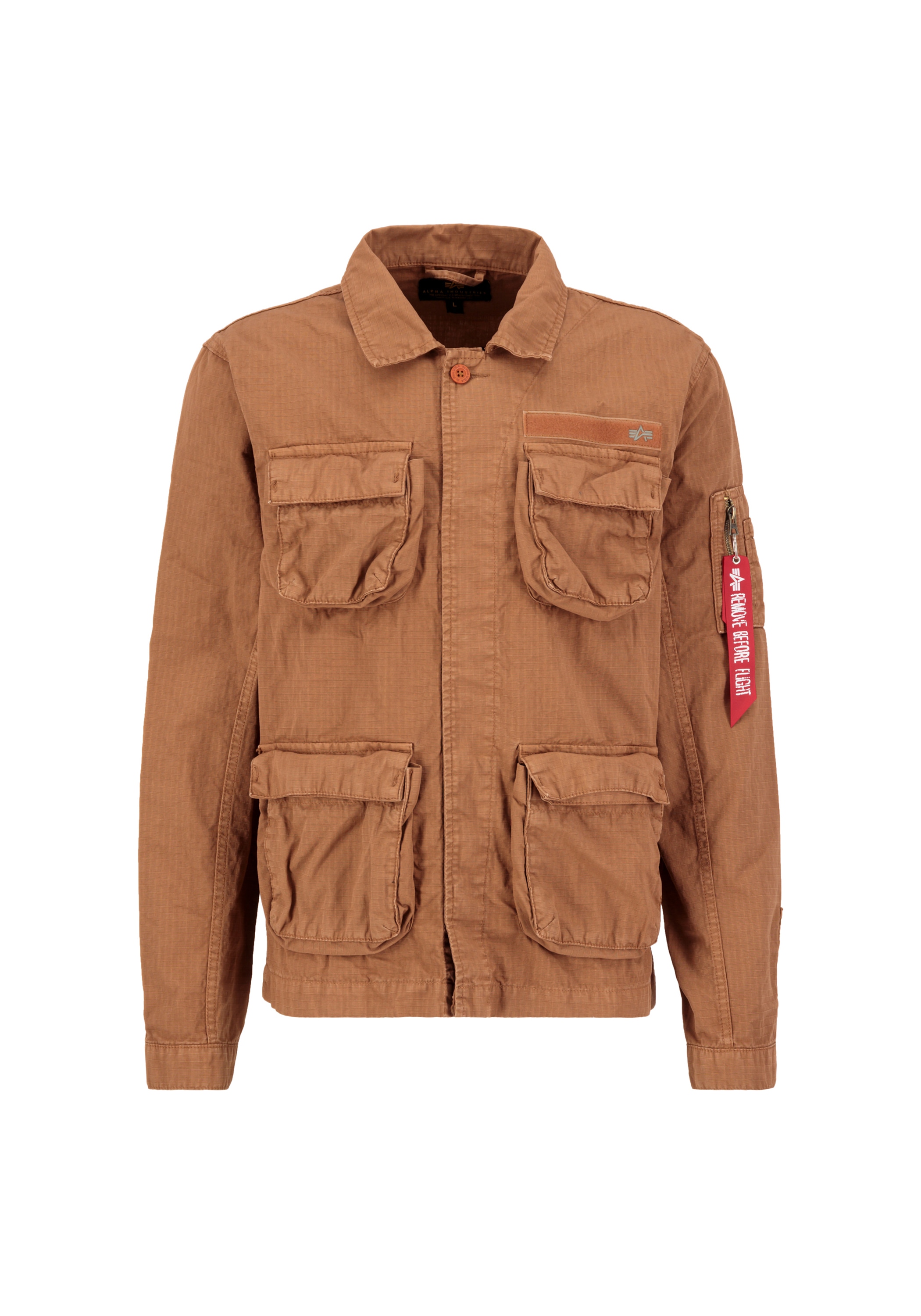 Alpha Industries Hemdjacke »Alpha Industries Men - Overshirts Ripstop Cargo Overshirt«