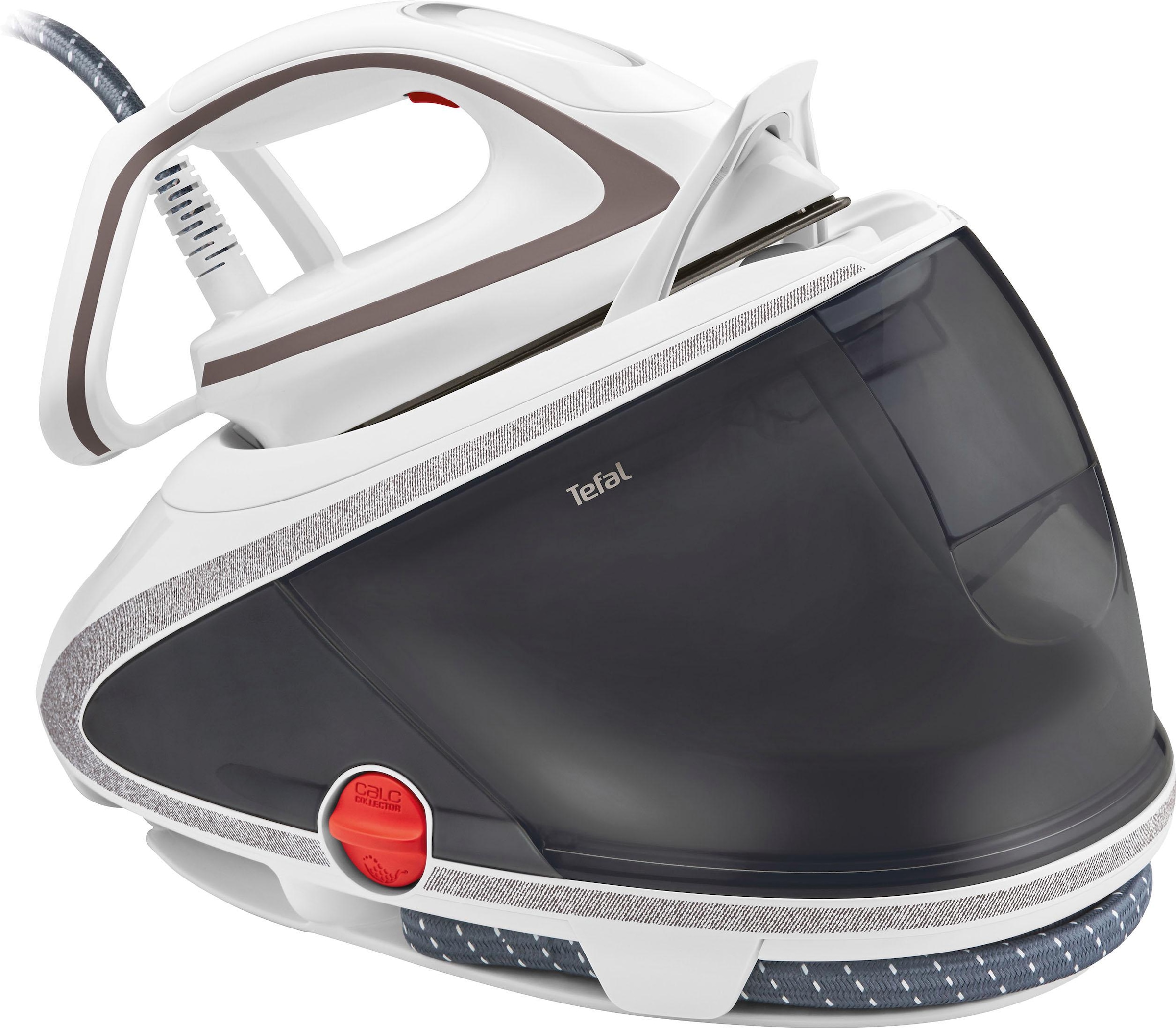 Tefal Dampfbügelstation »Pro Express Ultimate, 7,7 Bar, 2600 Watt, Kalk-Kollektor,«, 155 g/Min. Dampfleistung, 500 g/Min. extra Dampfstoß, GV9567