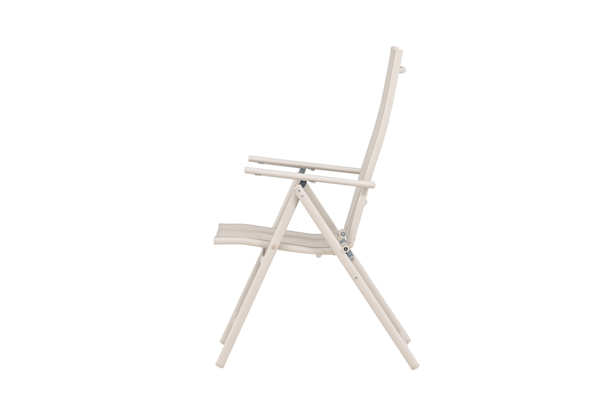Venture Home Gartenstuhl »Levanzo, 2er-Set Gartenstühle klappbar, belastbar bis 110 kg« () Stuhlset, Stahlrahmen, Textilene-Sitz, klappbar, verstellbare Lehne