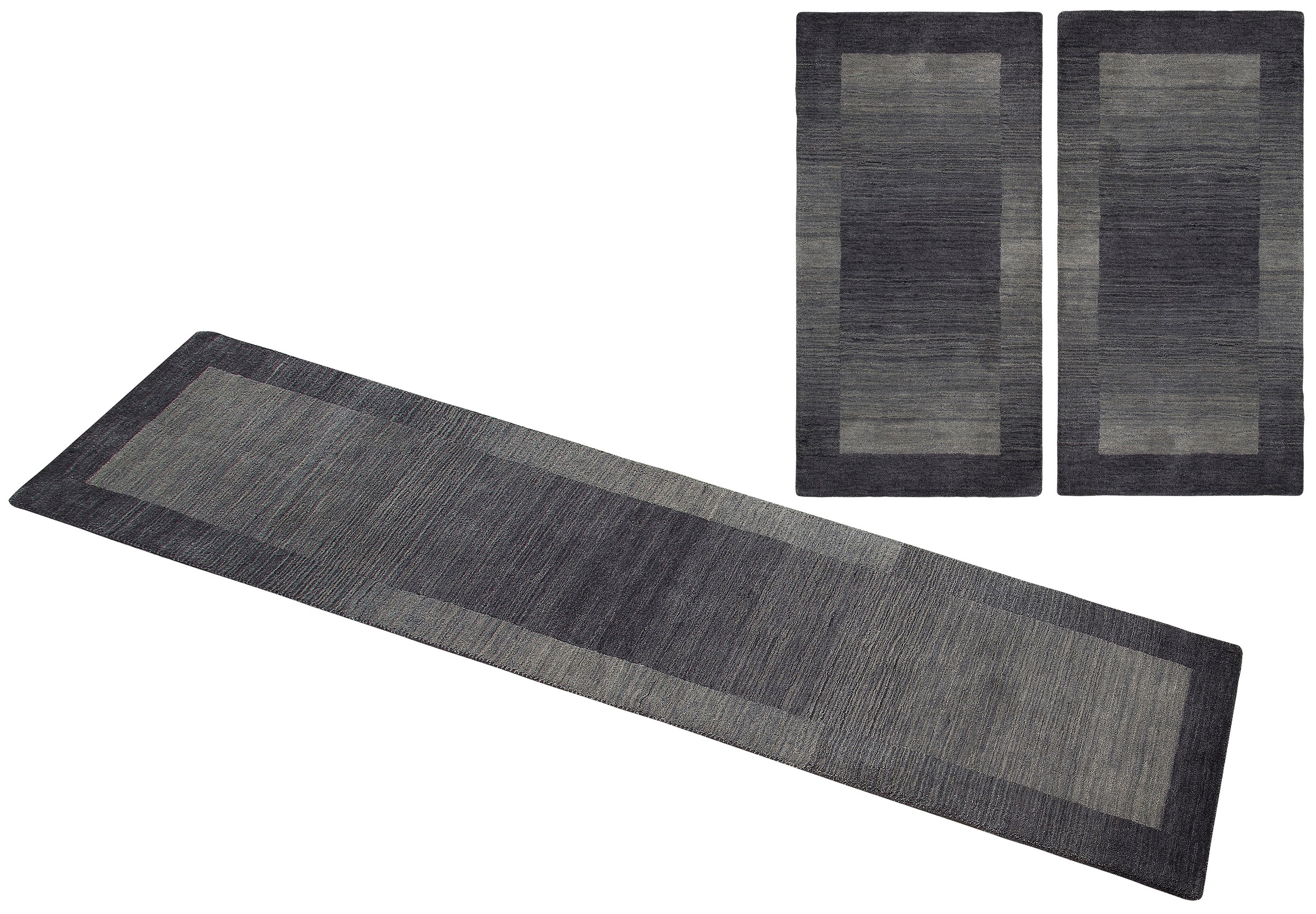 THEKO Bettumrandung »Gabbeh Super, Handweb, Teppich, Bordüre, reine Wolle,« günstig online kaufen