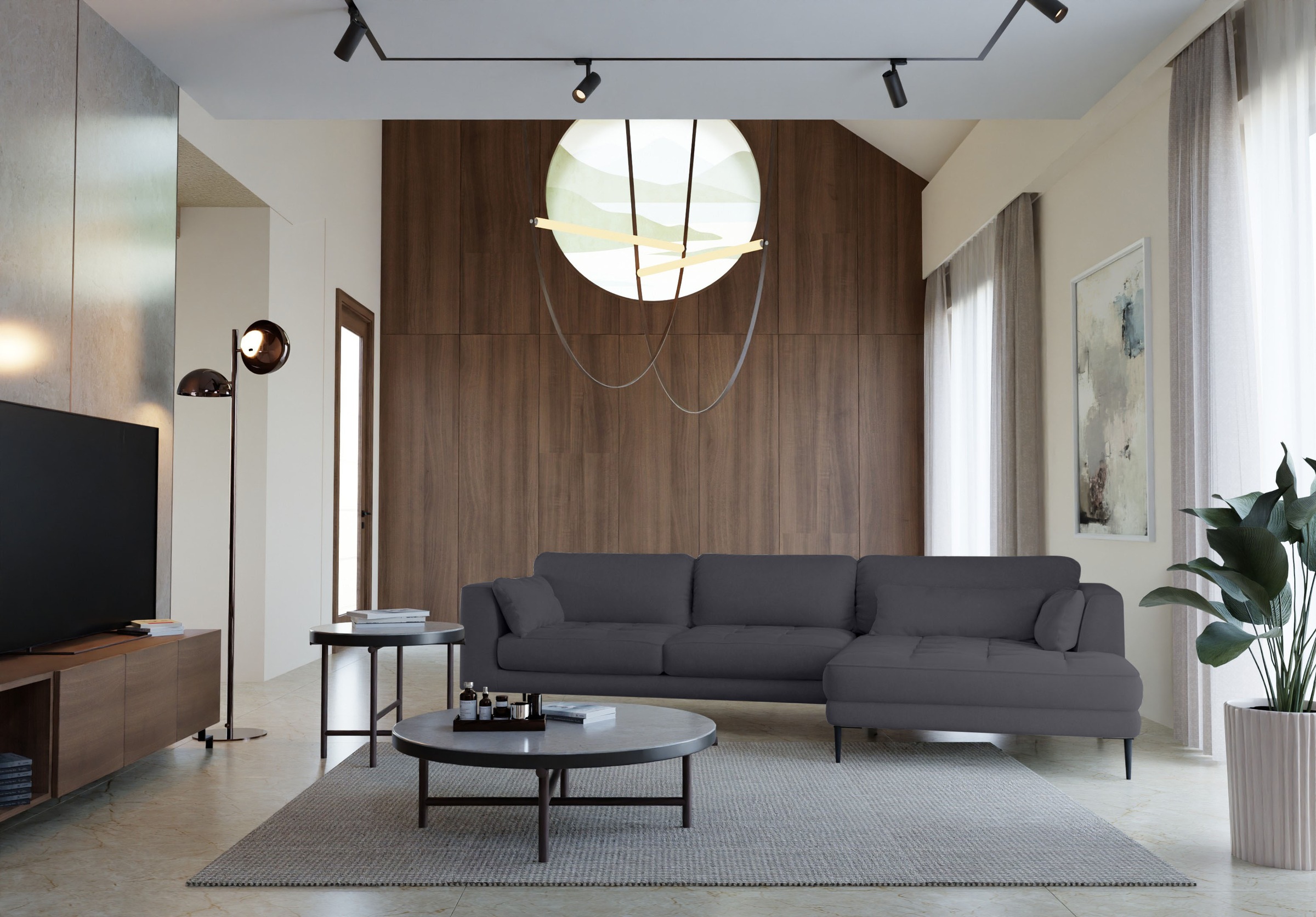 TRENDMANUFAKTUR Ecksofa »Luzi, wahlweise mit Schlaffunktion & Bettkasten. O günstig online kaufen