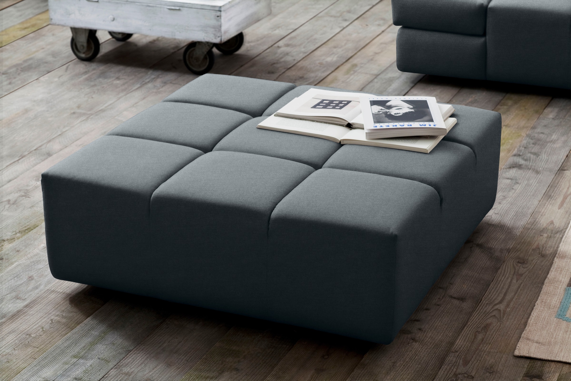 INOSIGN Polsterhocker »Ancona«, passend zur "Ancona"-Polsterserie, auch in Cord + Easy Care