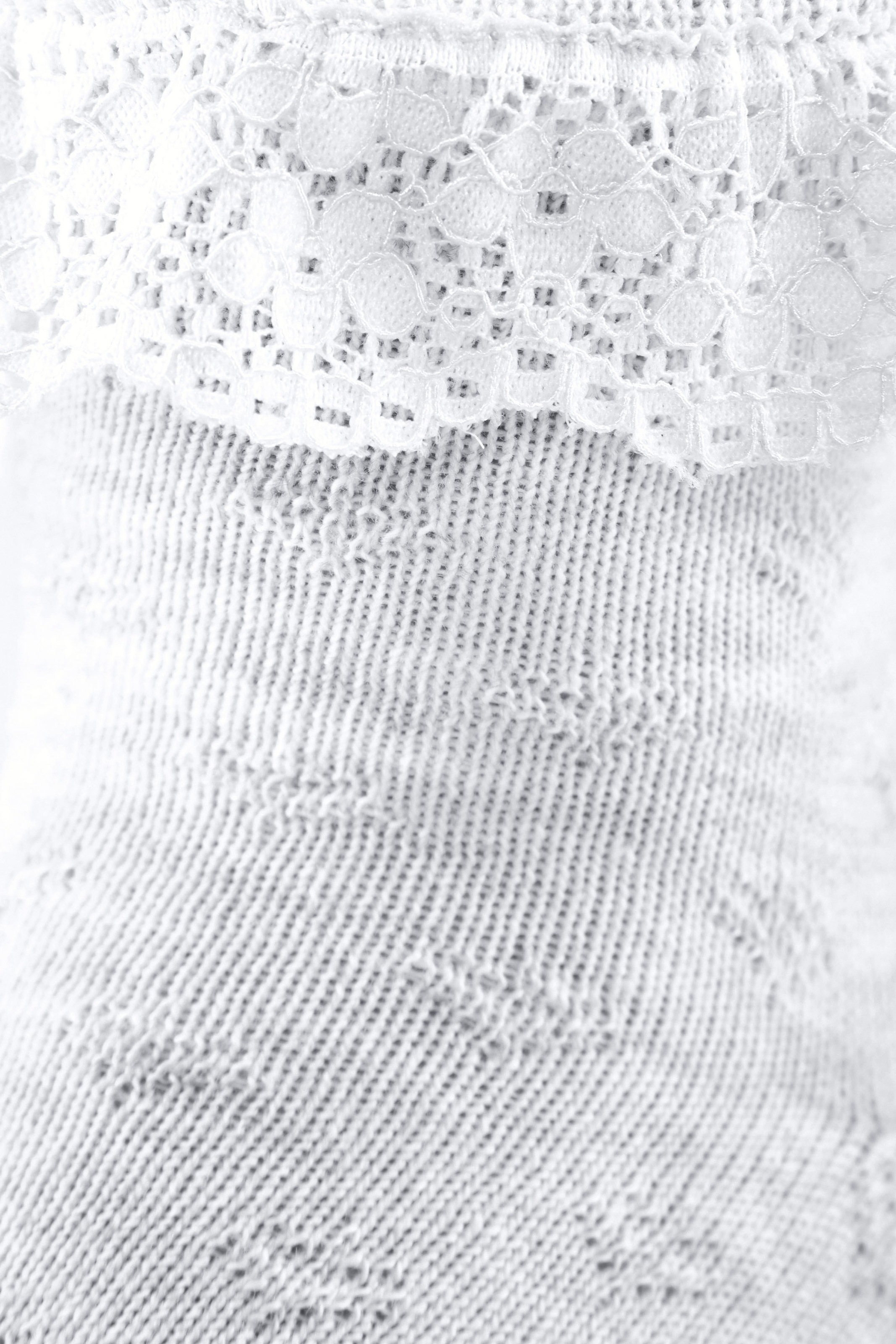 H.I.S Socken 3 Paar tlg. mit feinem Ajour Strickmuster und kleiner Rüsche