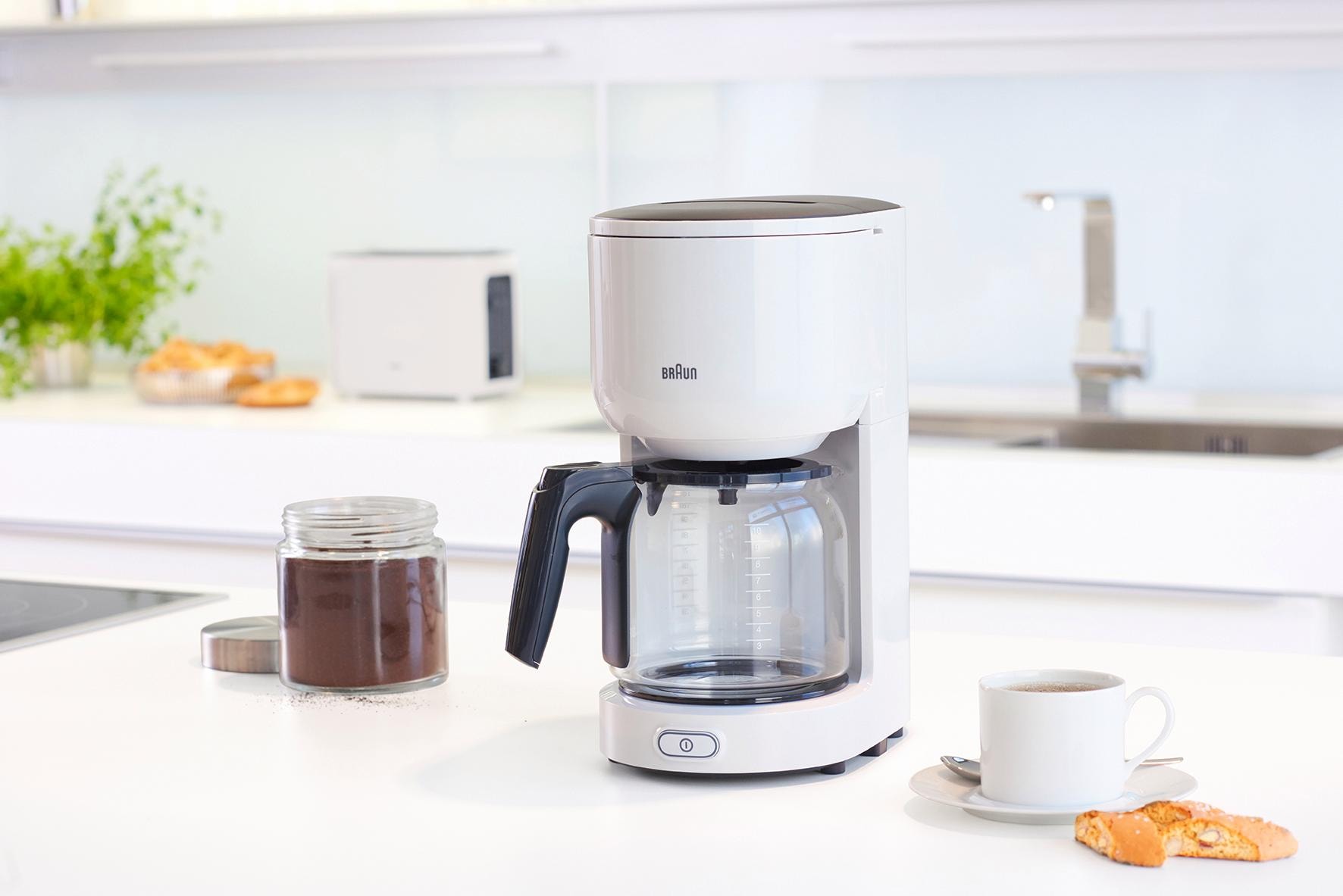 Braun Filterkaffeemaschine »KF 3120 BK«, Papierfilter, 1x4