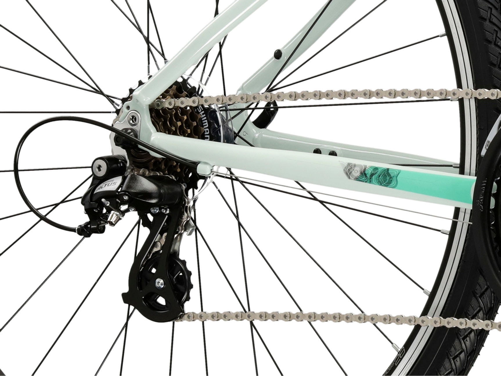 Kross Crossrad »Evado 2.0«, 21 Gang, Shimano, ALTUS M310 Schaltwerk, Kettenschaltung