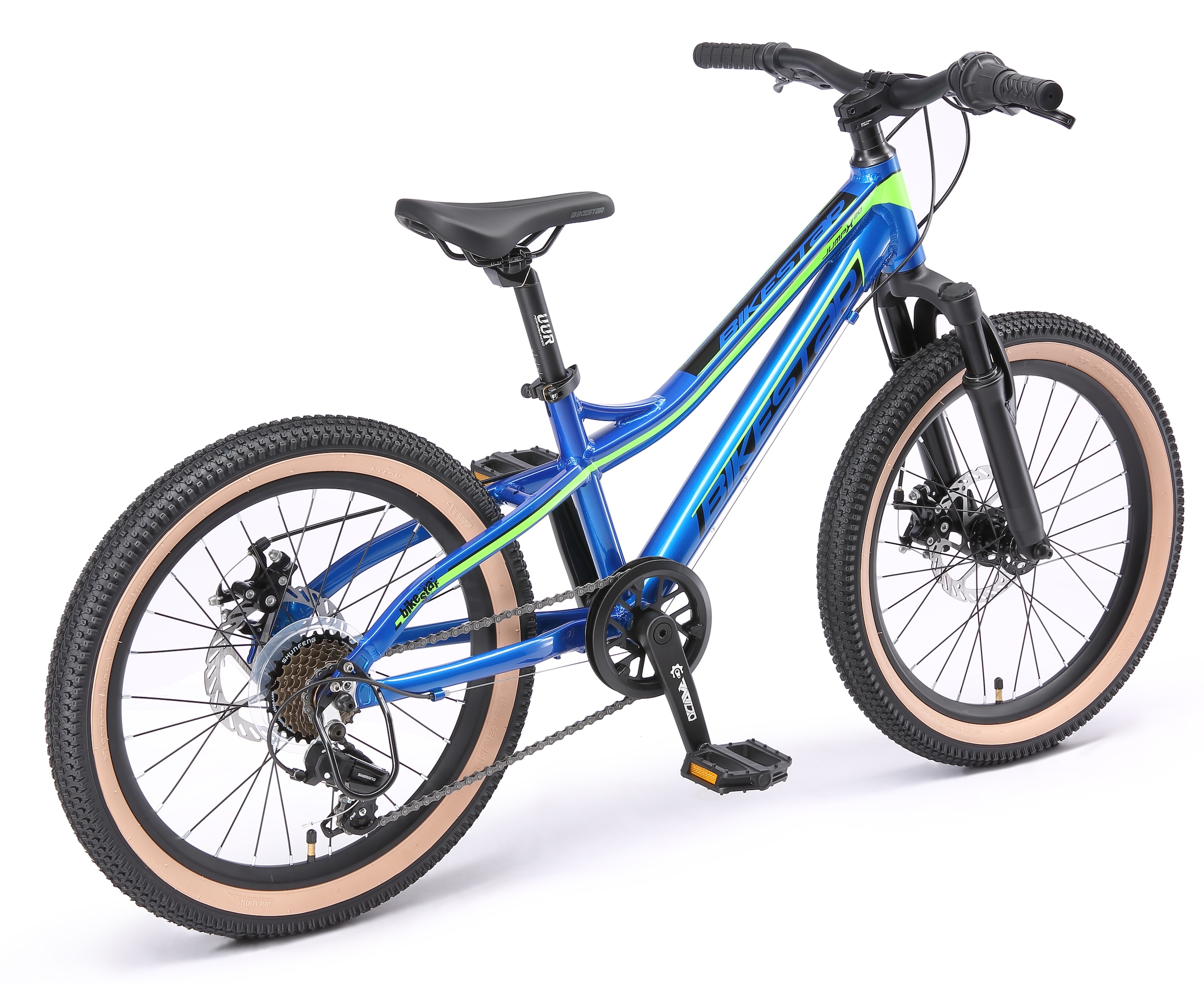 Bikestar Jugendfahrrad 7 Gang Shimano RD-TY300 Schaltwerk Kettenschaltung