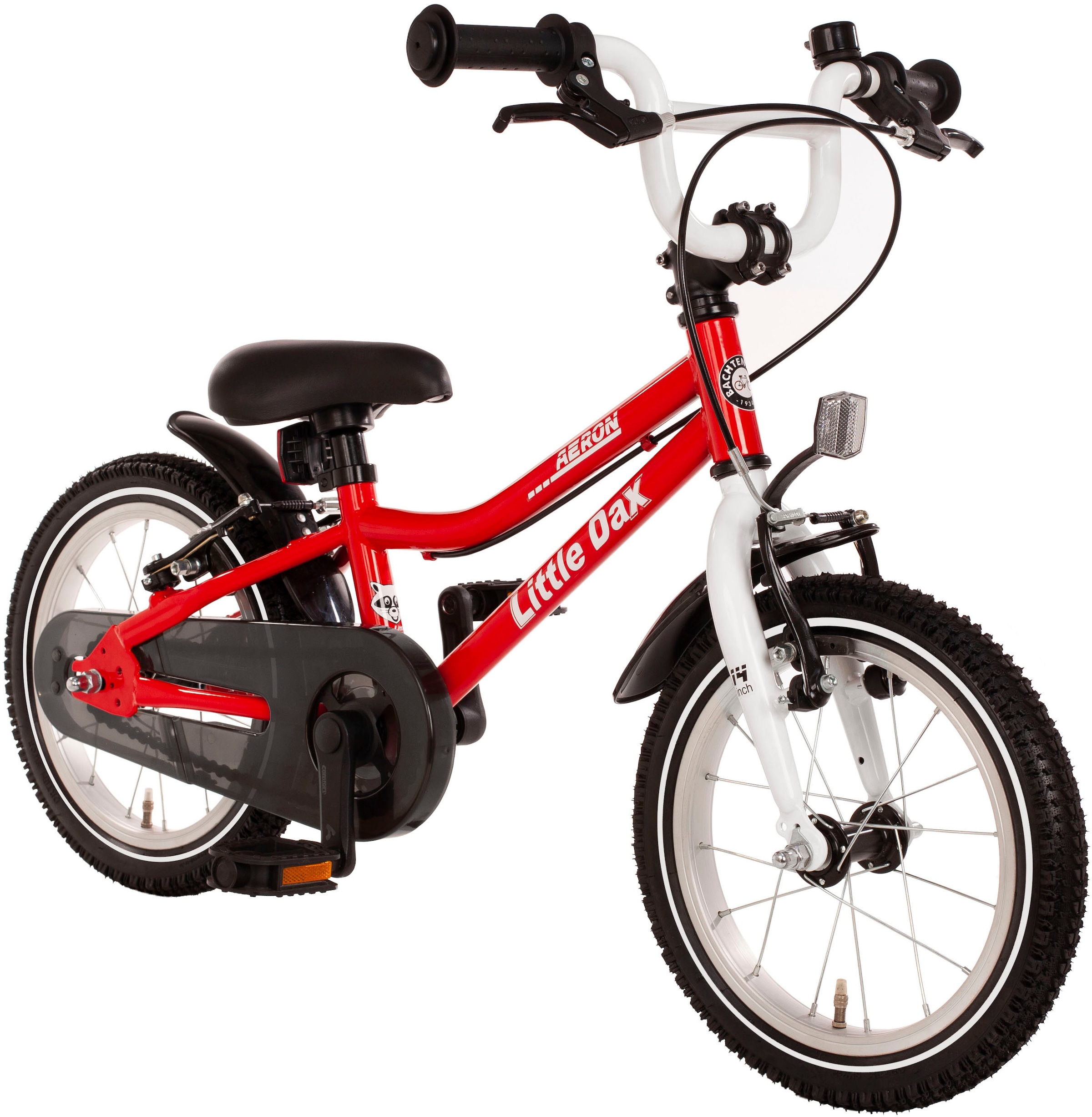 Bachtenkirch Kinderfahrrad »18" Little-Dax "AERON", rot« 1 Gang ohne Schaltung